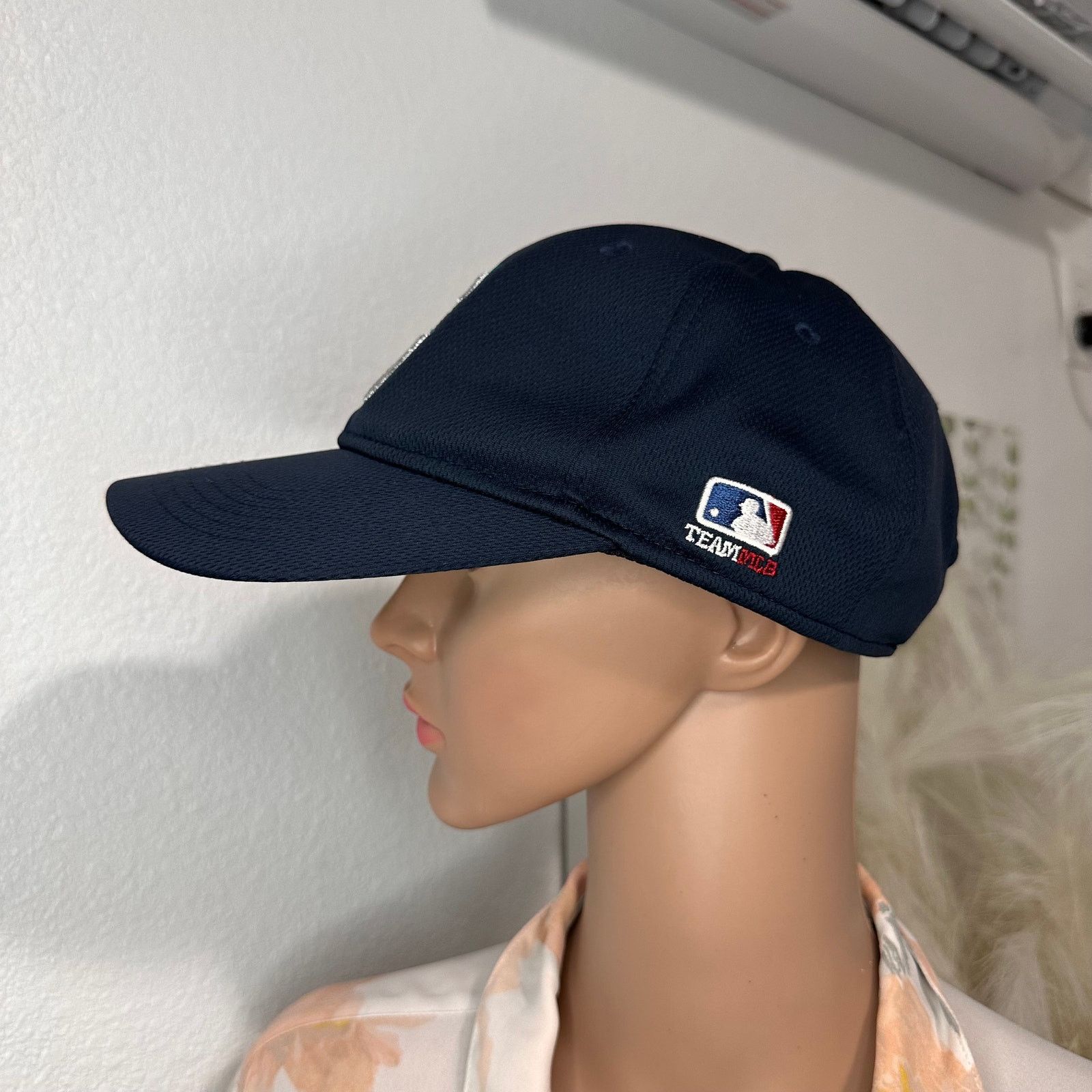 MLB MLB Seattle Mariners Navy Blue Baseball Cap Velcro Strap OS Size ONE SIZE - 2 Thumbnail