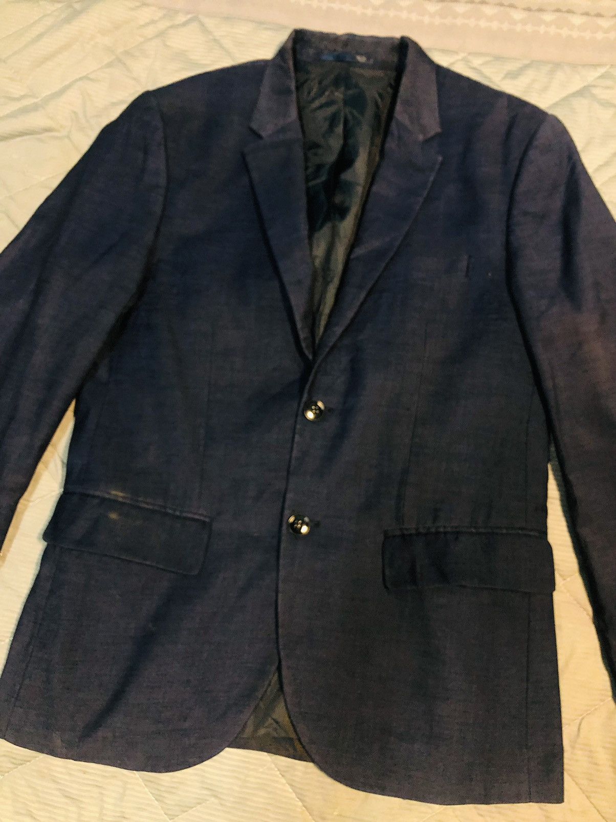 Japanese Brand Hm Coat Buttoned (23) Size US L / EU 52-54 / 3 - 3 Thumbnail