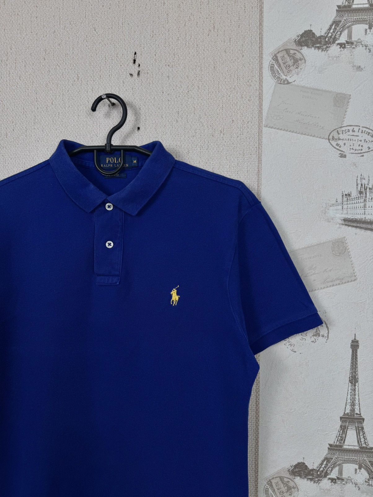 Polo Ralph Lauren 🇺🇸 Polo Ralph Lauren T shirt Men Blue Rare Retro Hype M Size US M / EU 48-50 / 2 - 9 Thumbnail