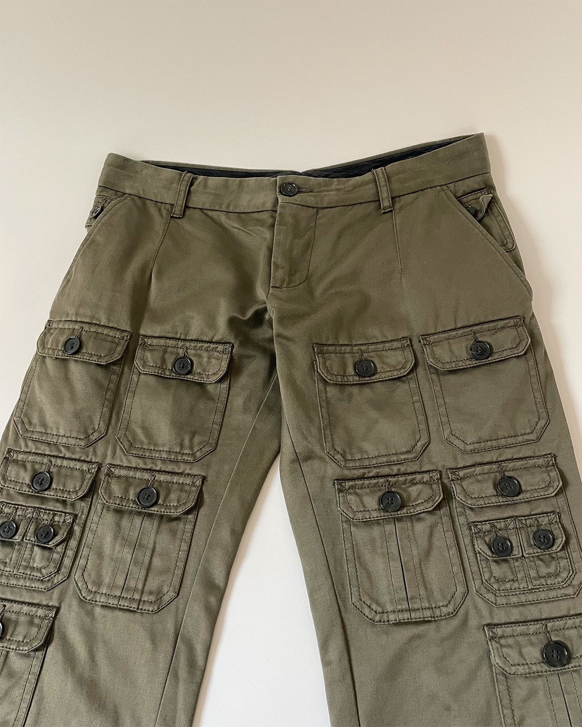 Dolce & Gabbana DOLCE & GABBANA SS 08 Military Cargo Pants Size US 30 / EU 46 - 3 Thumbnail