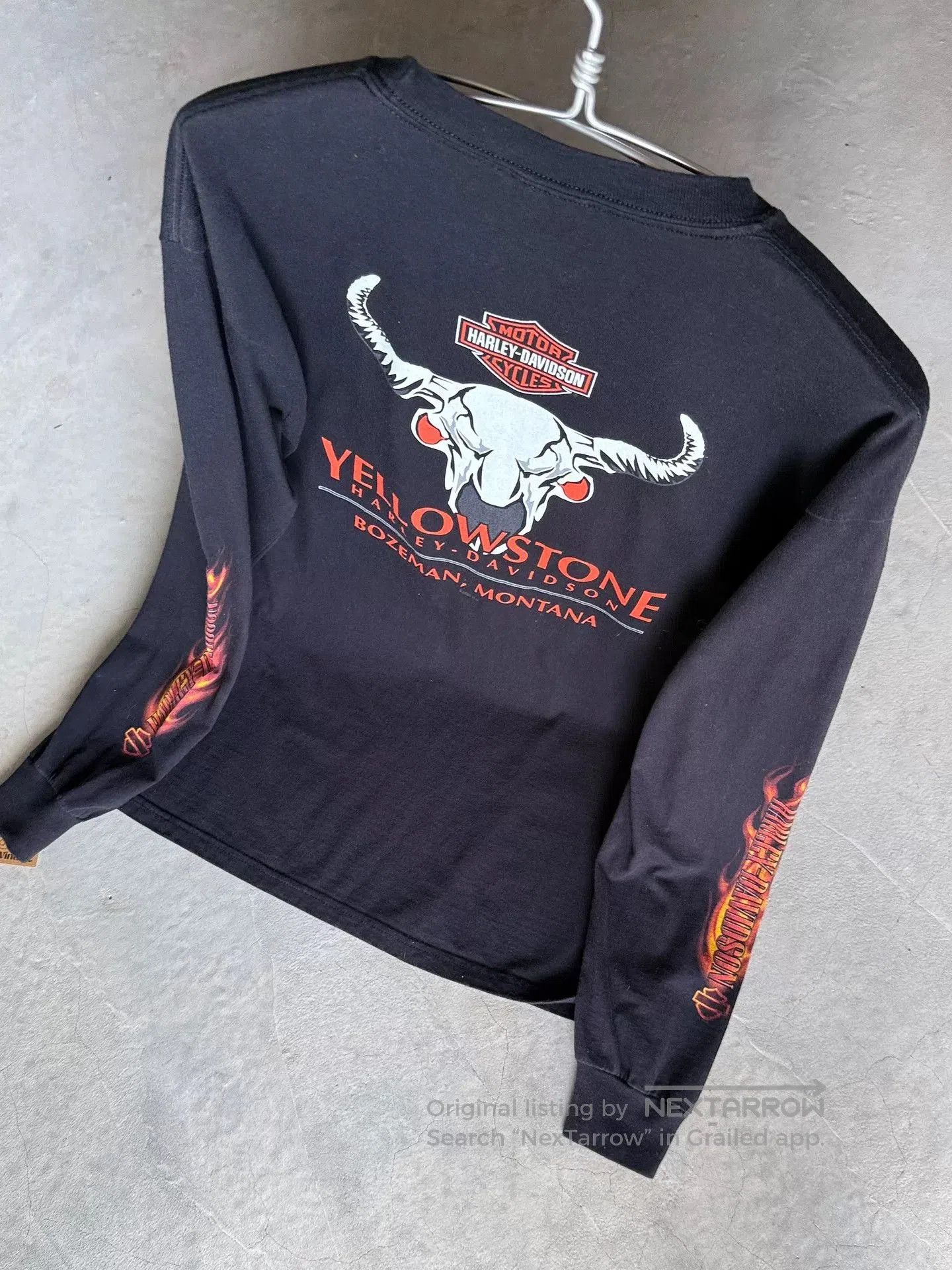 Vintage Vintage 00s Harley Davidson Yellowstone Choppers Tee. Size US XL / EU 56 / 4 - 9 Thumbnail