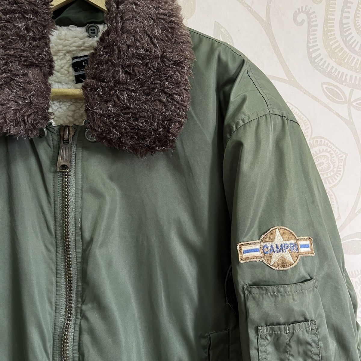 Vintage Vintage Army Military Bomber Campri Jacket Size US L / EU 52-54 / 3 - 6 Thumbnail