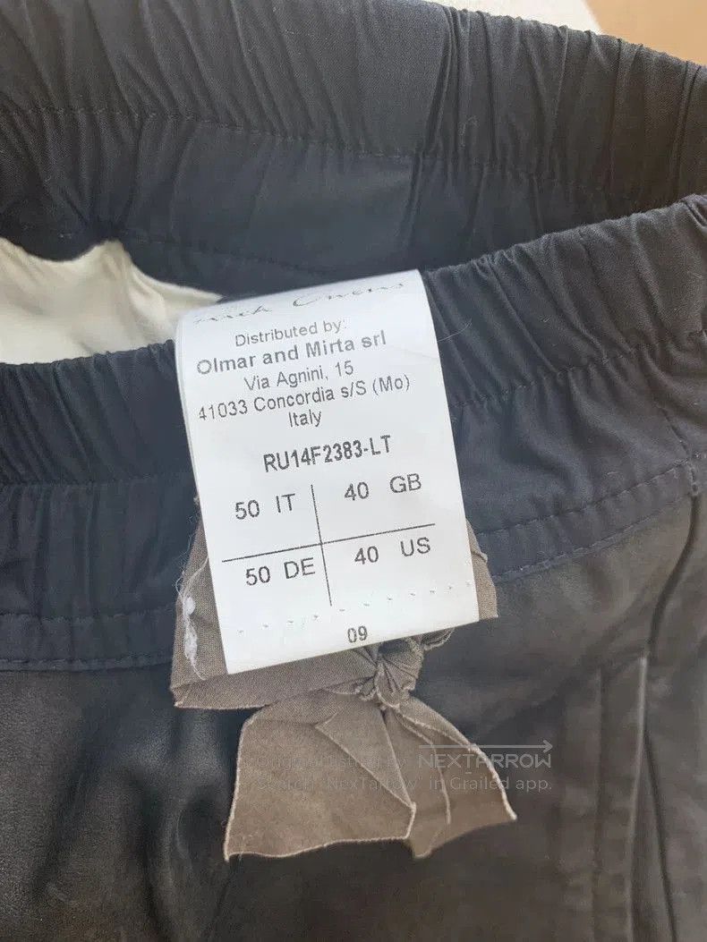 Rick Owens Rick Owens Leather Shorts Size 50. Size US 32 / EU 48 - 6 Thumbnail