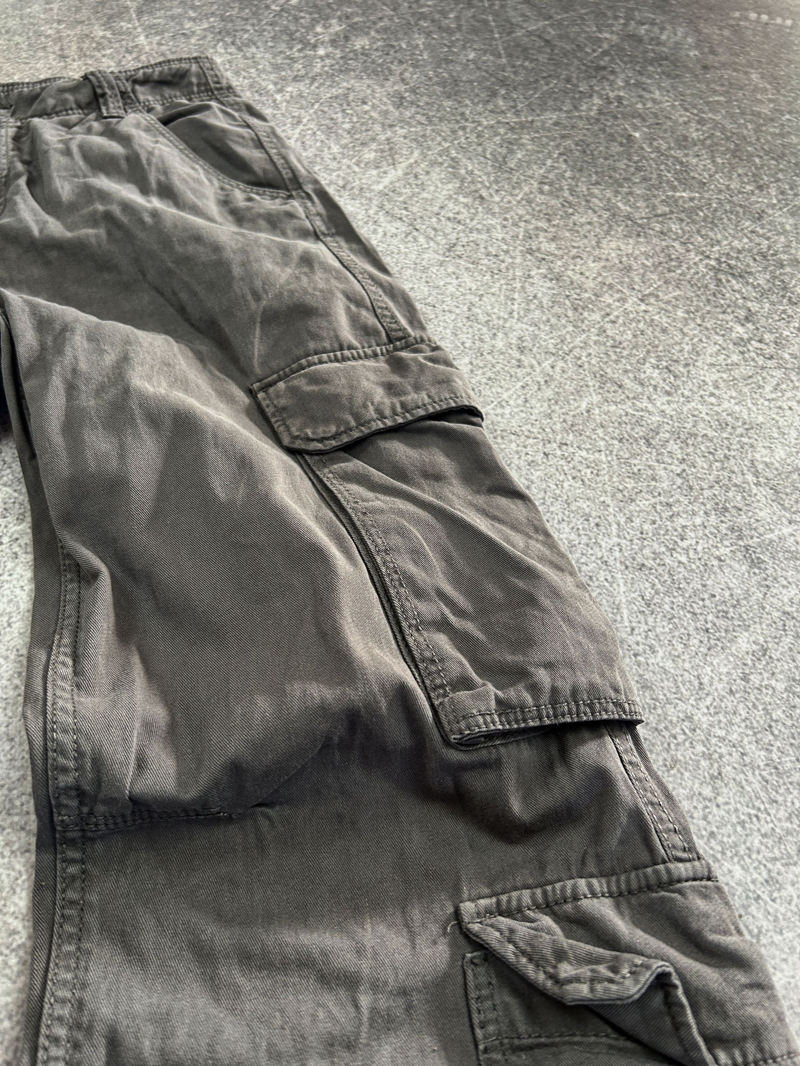 Vintage VTG Balenciaga Rick Owens Style Cargo Jeans 90s Y2K Size US 28 / EU 44 - 7 Thumbnail