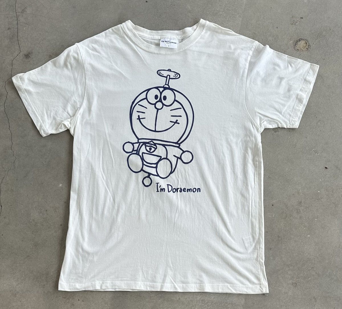 Anime VINTAGE I AM DOREMON TEE Size US M / EU 48-50 / 2 - 1 Thumbnail