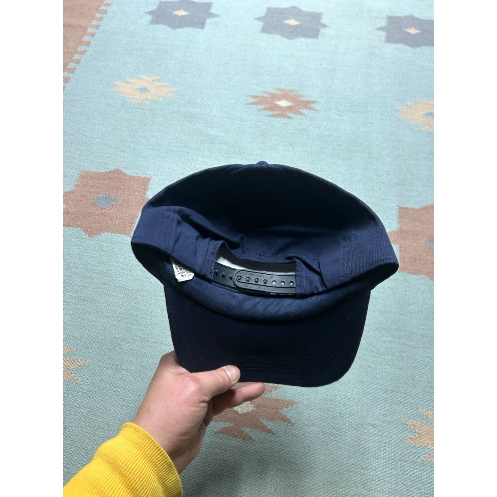 Rainbow VINTAGE Rainbow Snapback Cap Ketchikan Alaska Stars Big Dipper Flag Blue Rainbow Adjustable Men Cap Mens Size ONE SIZE - 4 Thumbnail