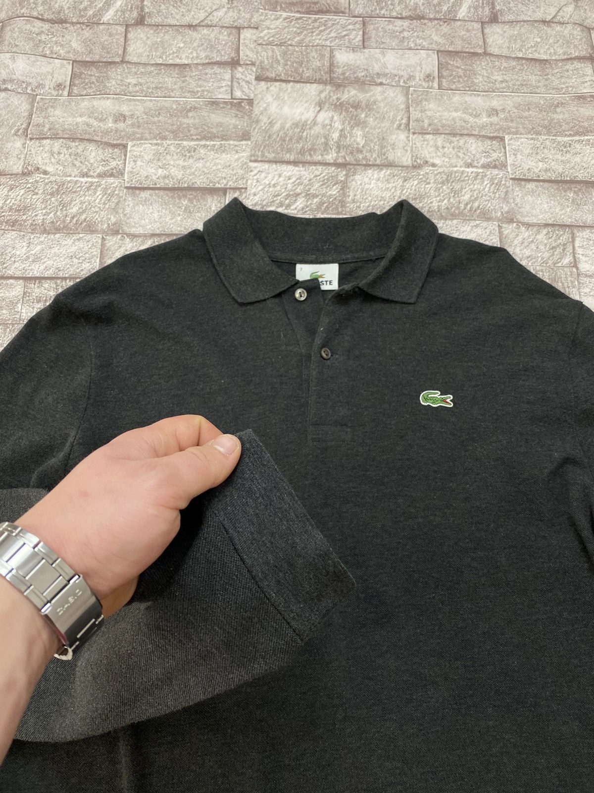 Lacoste × Vintage LACOSTE Vintage Rugby Longsleeve Shirt Jumper Size US XXL / EU 58 / 5 - 7 Thumbnail