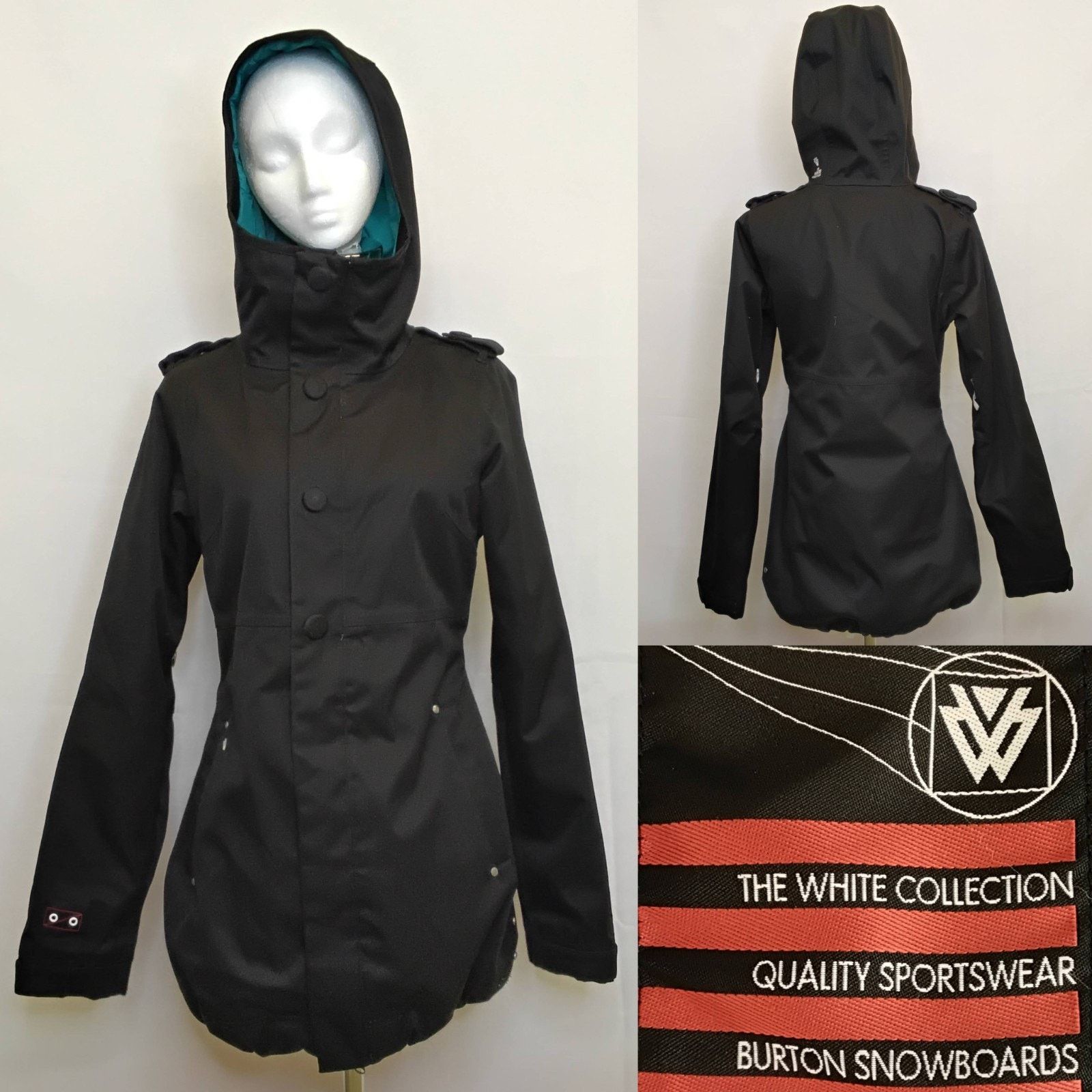 Burton Burton Dryride Ski/Snowboarding Jacket Women's S Black Size S / US 4 / IT 40 - 1 Thumbnail