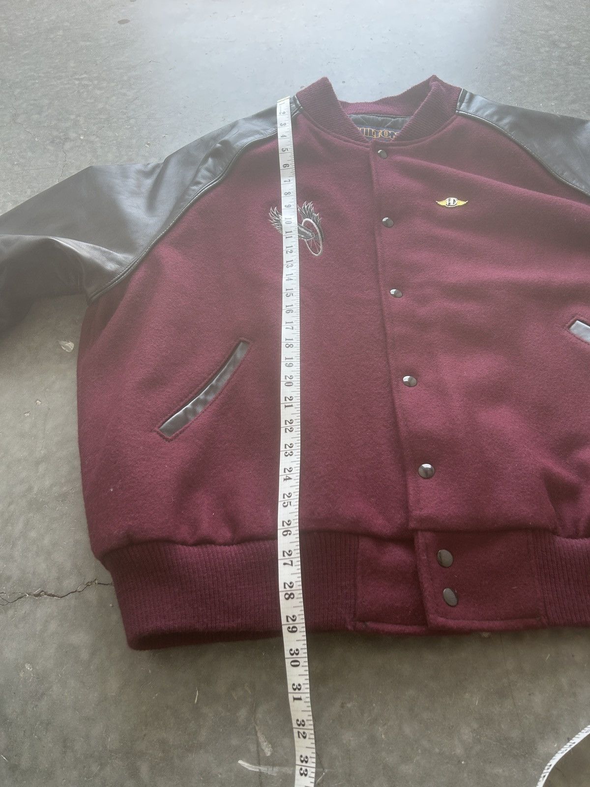 Harley Davidson × Vintage Vintage 90s Harley Davidson Varsity Jacket Size US XXL / EU 58 / 5 - 12 Thumbnail