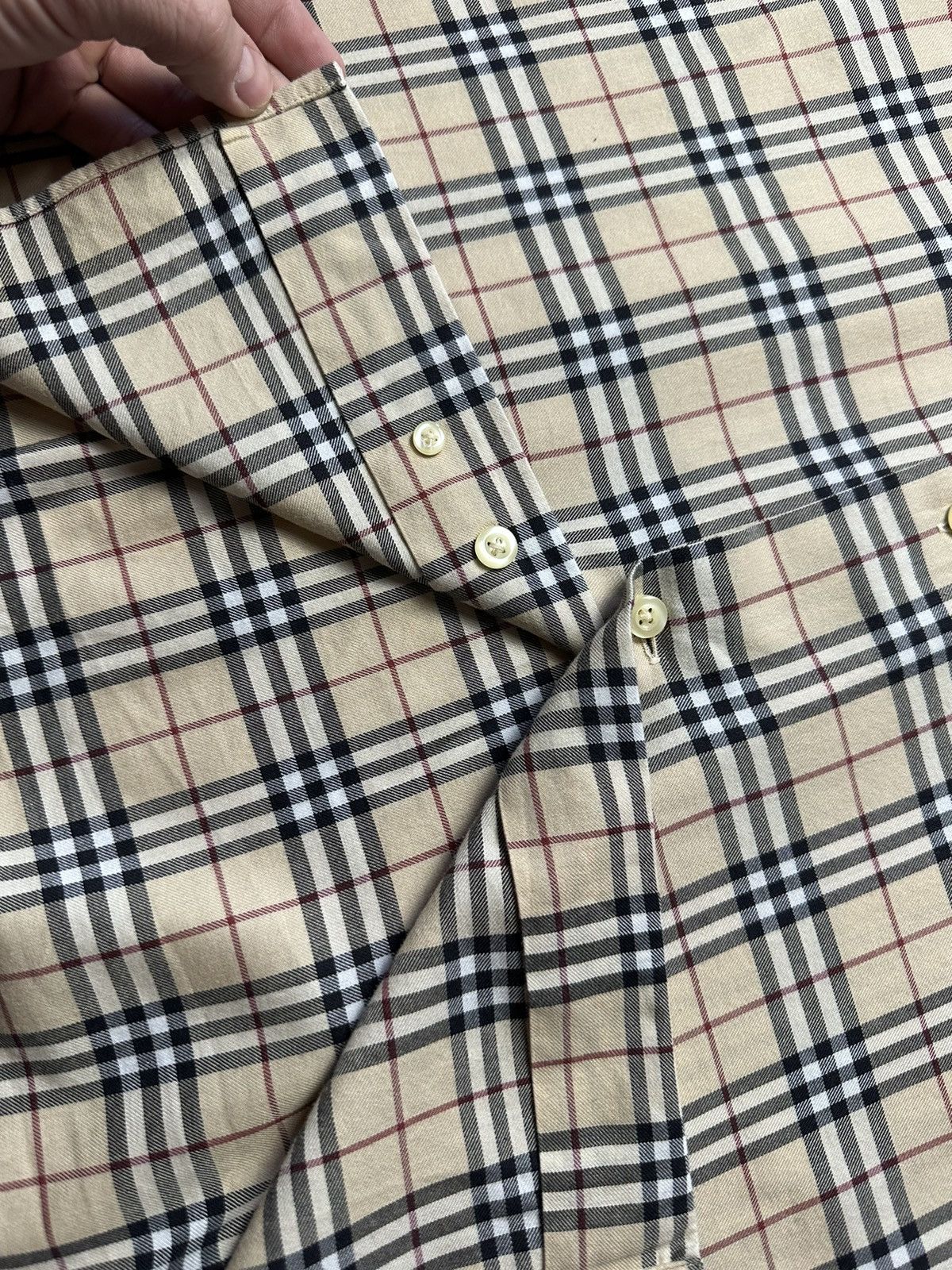 Burberry × Vintage Vintage Burberry plaid shirt size L Size US L / EU 52-54 / 3 - 3 Thumbnail