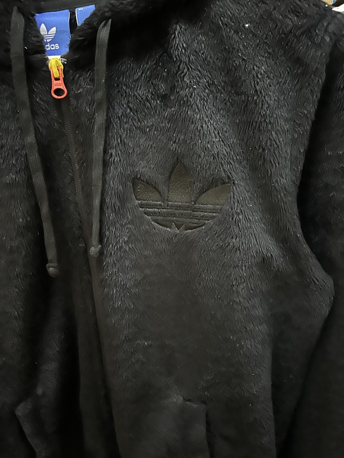 Adidas × Vintage Adidas mohair Jacket Hoodie Size US S / EU 44-46 / 1 - 2 Thumbnail
