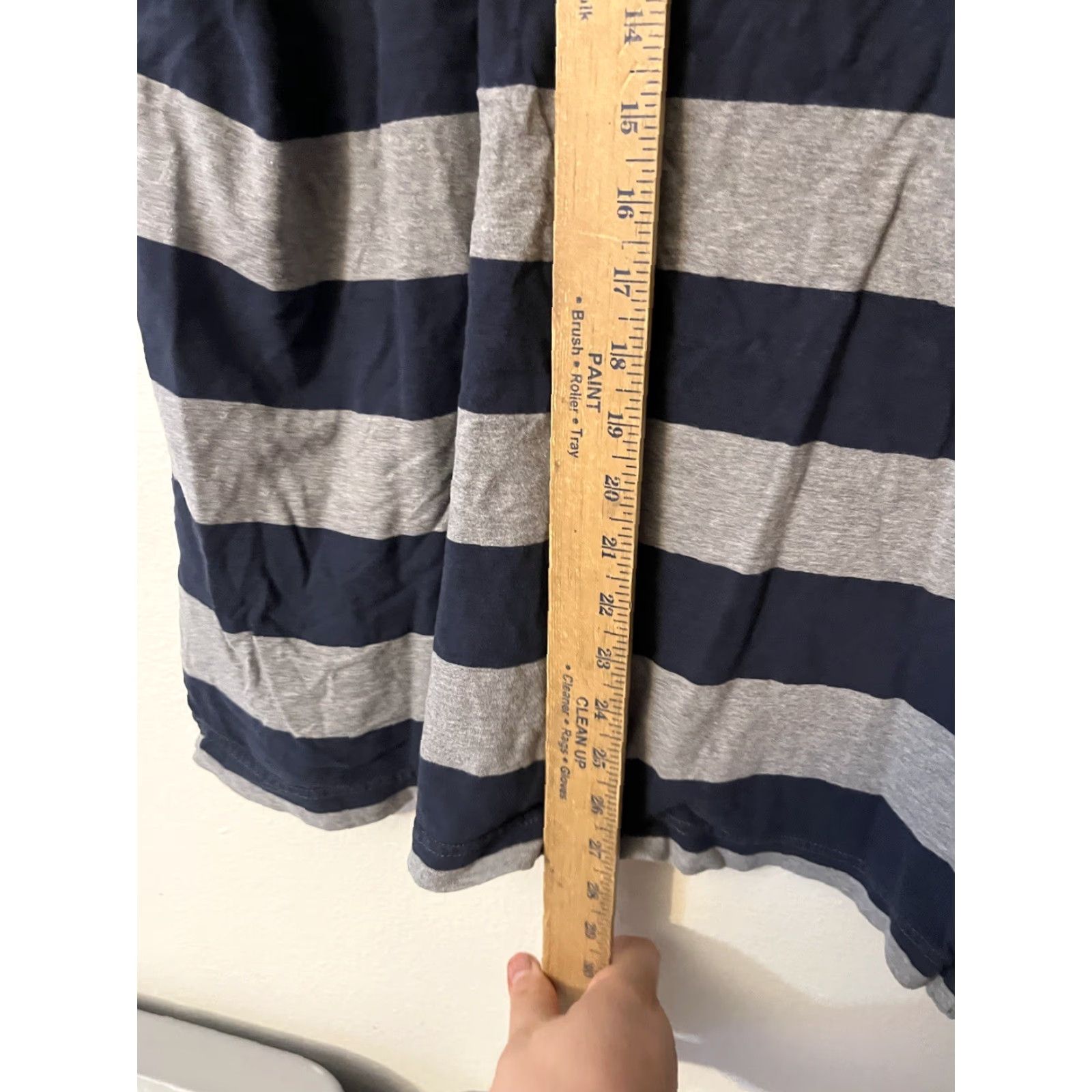 Aeropostale Aeropostale Polo Shirt XL Men Striped Short Sleeve Blue Gray Collared Preppy Casual Polo Shirt Size US XL / EU 56 / 4 - 4 Thumbnail
