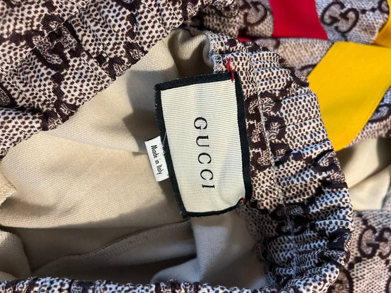 Gucci Gucci GG Supreme Print Jogging Pant Size US 32 / EU 48 - 6 Thumbnail