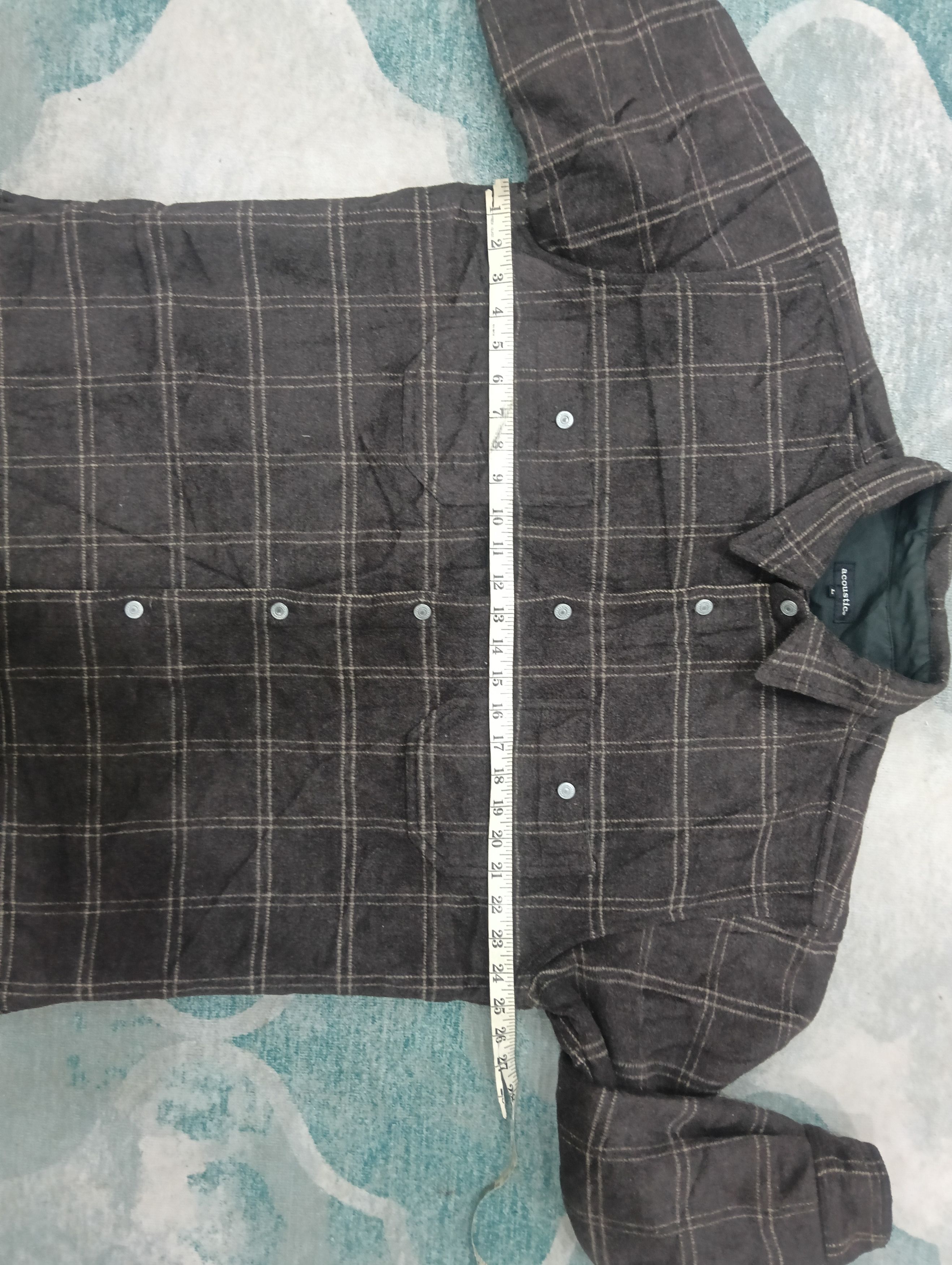 Beauty Beast × Hysteric Glamour × Japanese Brand Vintage Acoustic Long Sleeve Checkered Style Size US L / EU 52-54 / 3 - 9 Thumbnail