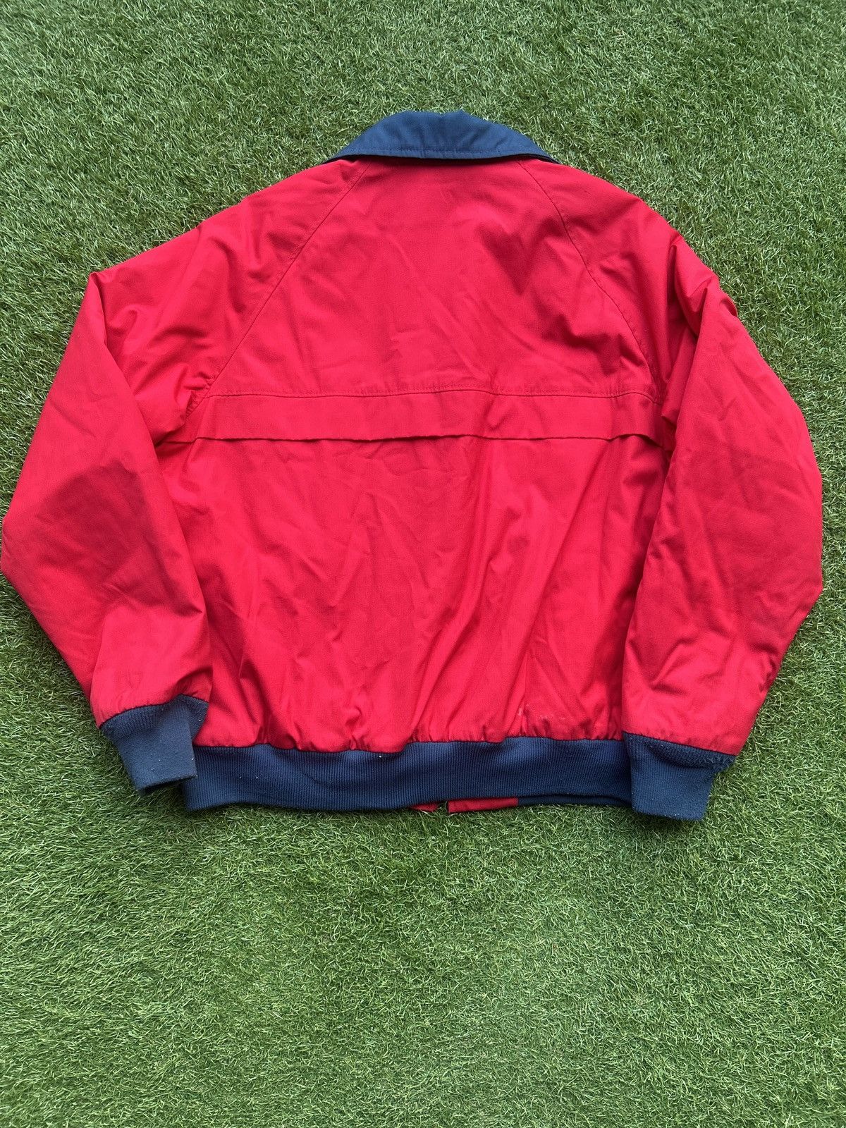 Woolrich Woolen Mills Vintage 60’s Woolrich Red & Navy Bomber Jacket Size US L / EU 52-54 / 3 - 3 Thumbnail