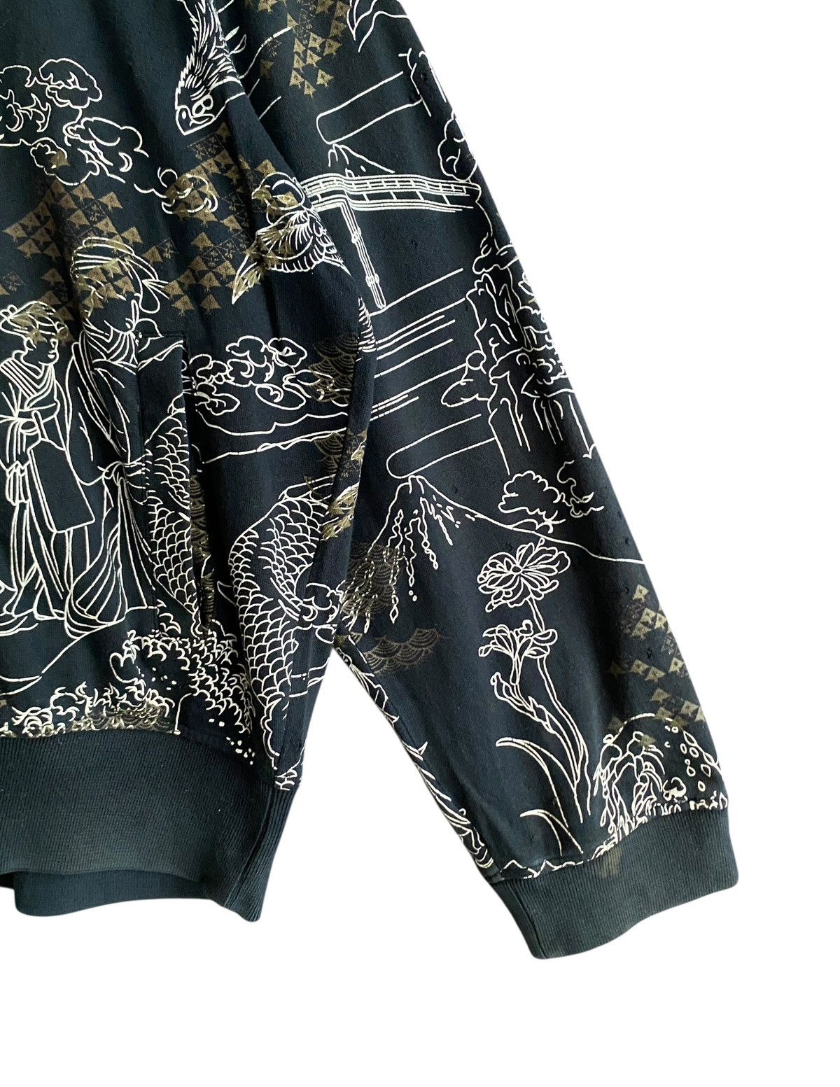LRG Rare Design Vintage Brand LRG Full Print Zipper Hoodie 2000s Size US L / EU 52-54 / 3 - 8 Thumbnail