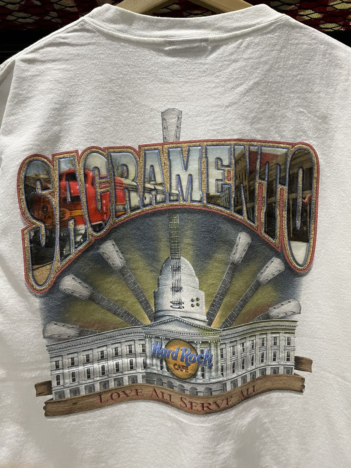 Hard Rock Cafe × Vintage Vintage HRC Sacramento Tee Size US L / EU 52-54 / 3 - 5 Thumbnail