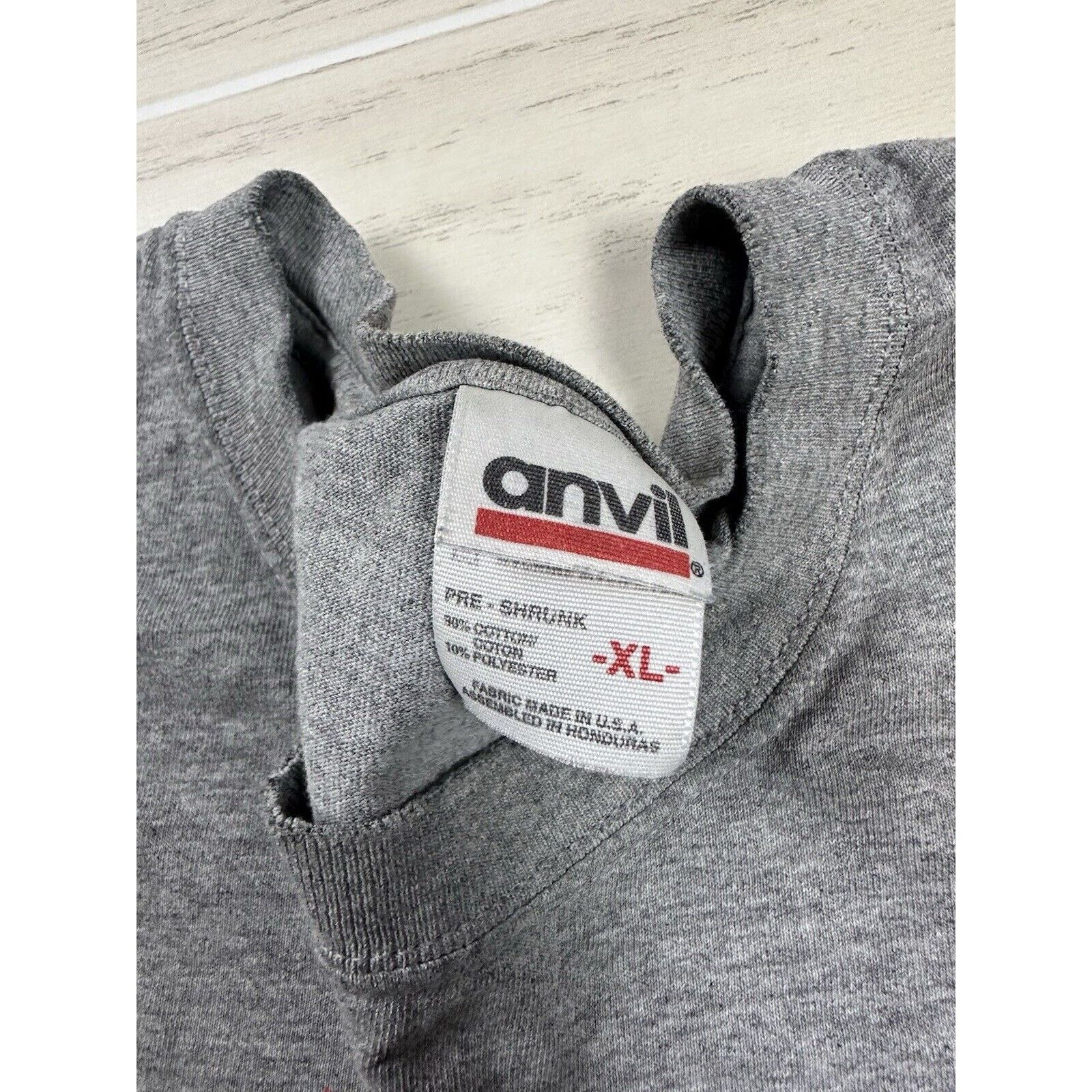 Anvil × Vintage Vintage EasyRiders Biker Shirt Size US XL / EU 56 / 4 - 6 Thumbnail