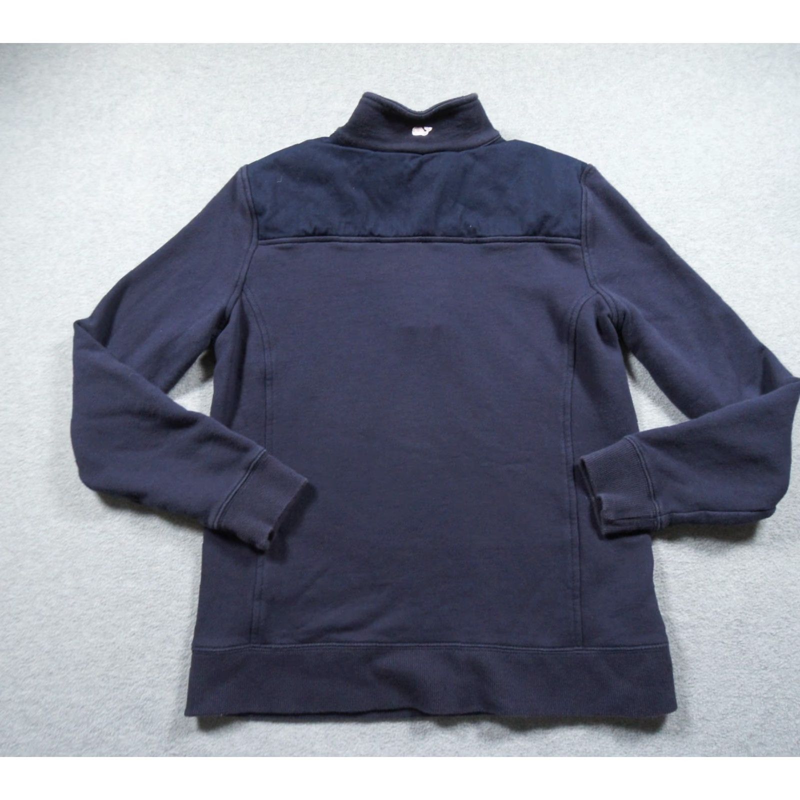 Vineyard Vines Vineyard Vines Sweatshirt Womens Small Blue 1/4 Zip Pullover Mock Neck Ladies Size S / US 4 / IT 40 - 5 Thumbnail