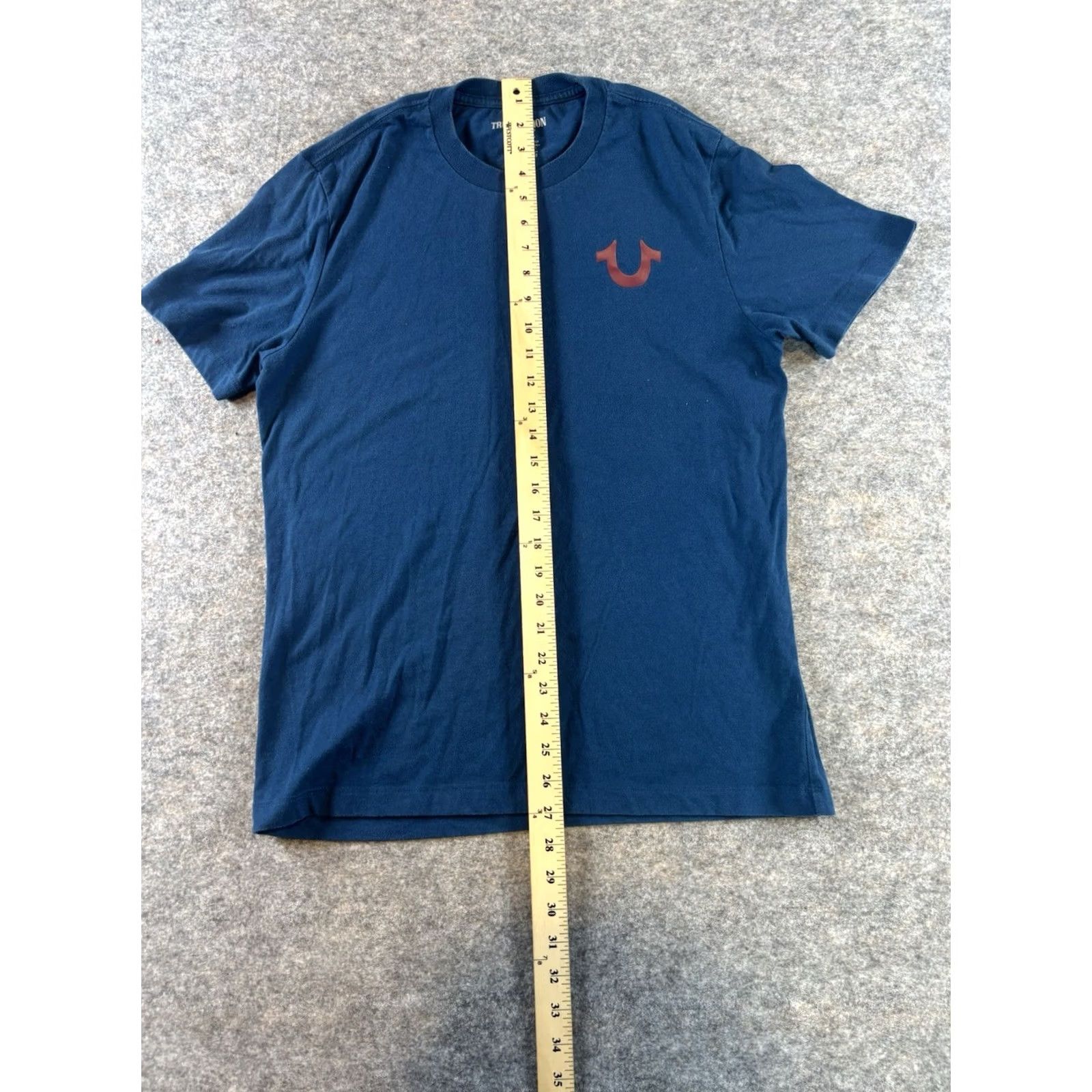 True Religion True Religion T-Shirt Shirt Men Navy Blue Short Sleeve Crew Neck Logo Back Size S Size US S / EU 44-46 / 1 - 3 Thumbnail