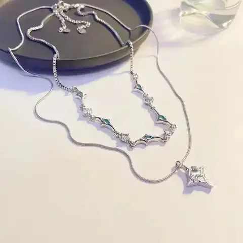 Designer Irregular Natural Liquid Lava Necklace Size ONE SIZE - 2 Thumbnail