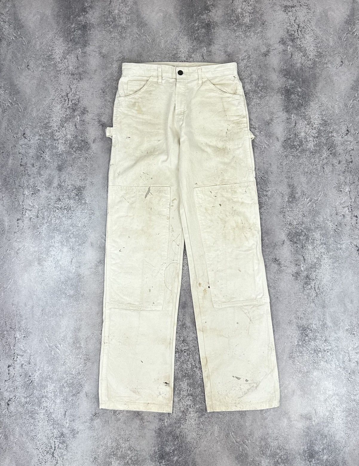 Dickies Vintage Dickies Double Knee Carpenter Painted Y2K Work Pants Size US 30 / EU 46 - 1 Thumbnail