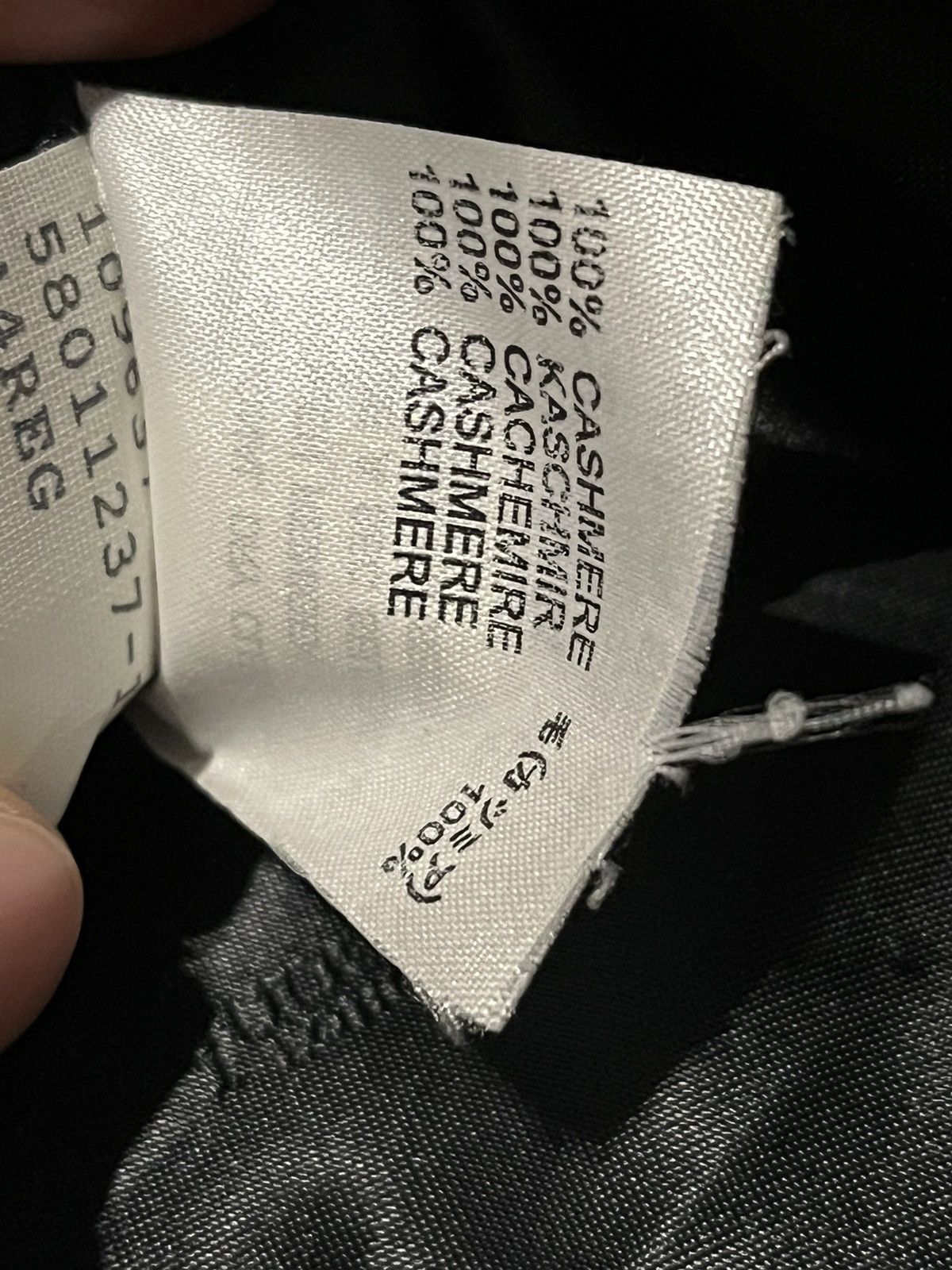 Aquascutum Coat Aquascutum cashmere black Size US L / EU 52-54 / 3 - 5 Thumbnail