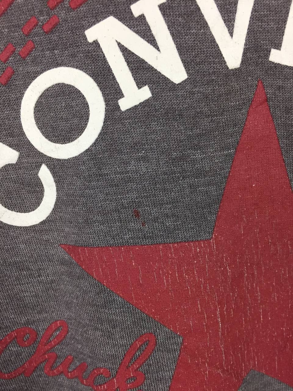 Converse × Vintage Vtg Converse All Star Authentic Sports Brand Tee Size US L / EU 52-54 / 3 - 4 Thumbnail