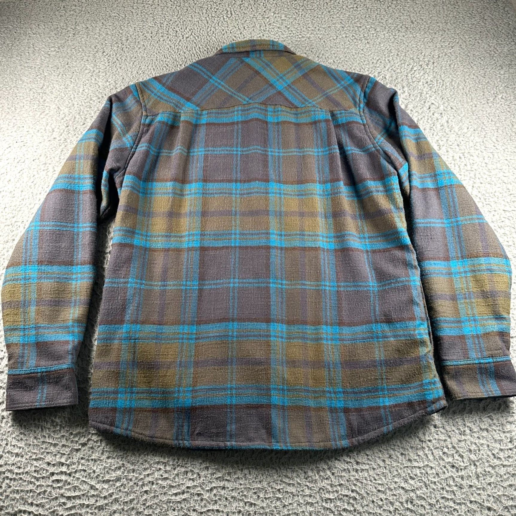 Vintage L.L.Bean Shacket Mens M Plaid Snap Front Elbow Patch Wool Blend Flannel Lined Shirt Size US M / EU 48-50 / 2 - 7 Thumbnail