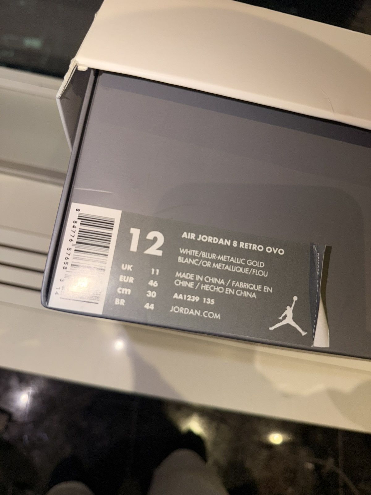 Jordan Brand × October's Very Own 2018 OVO Air Jordan VIII (8) Size US 12 / EU 45 - 11 Thumbnail