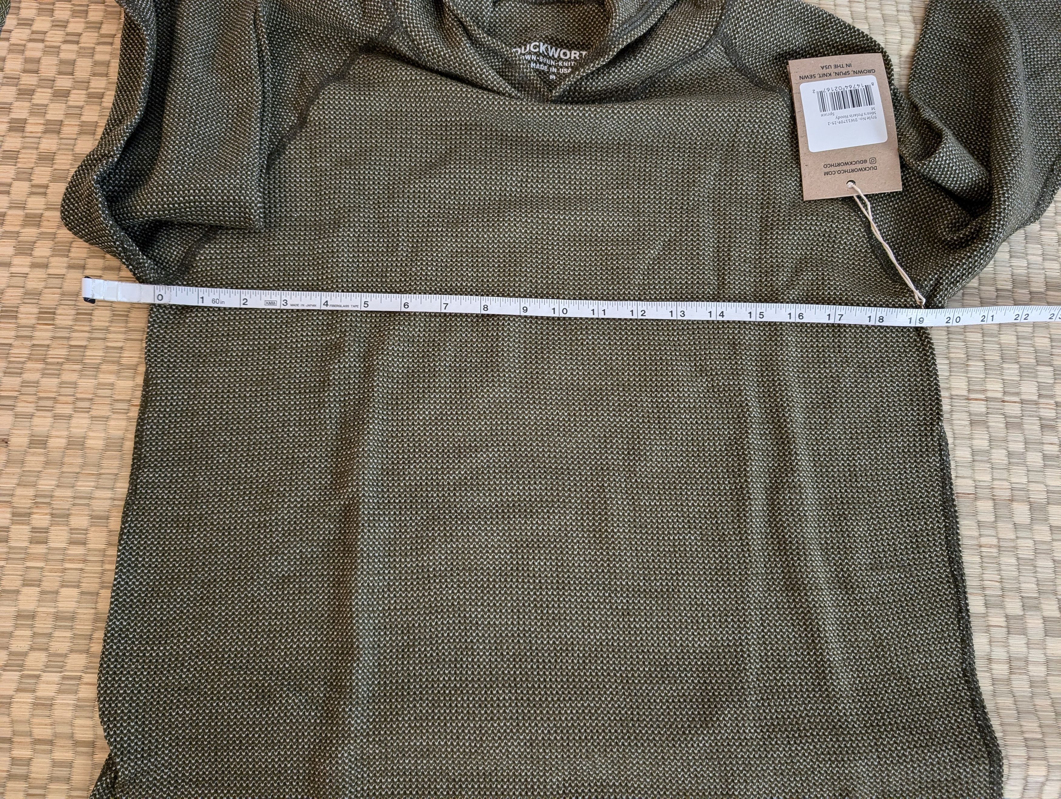 Duckworth NWT Duckworth Polaris Hoodie Merino Wool Made in USA Size US M / EU 48-50 / 2 - 5 Thumbnail