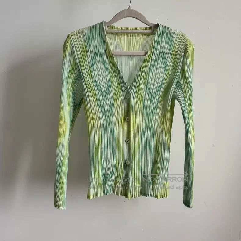 Issey Miyake Issey Miyake Green Coat Size M / US 6-8 / IT 42-44 - 1 Thumbnail
