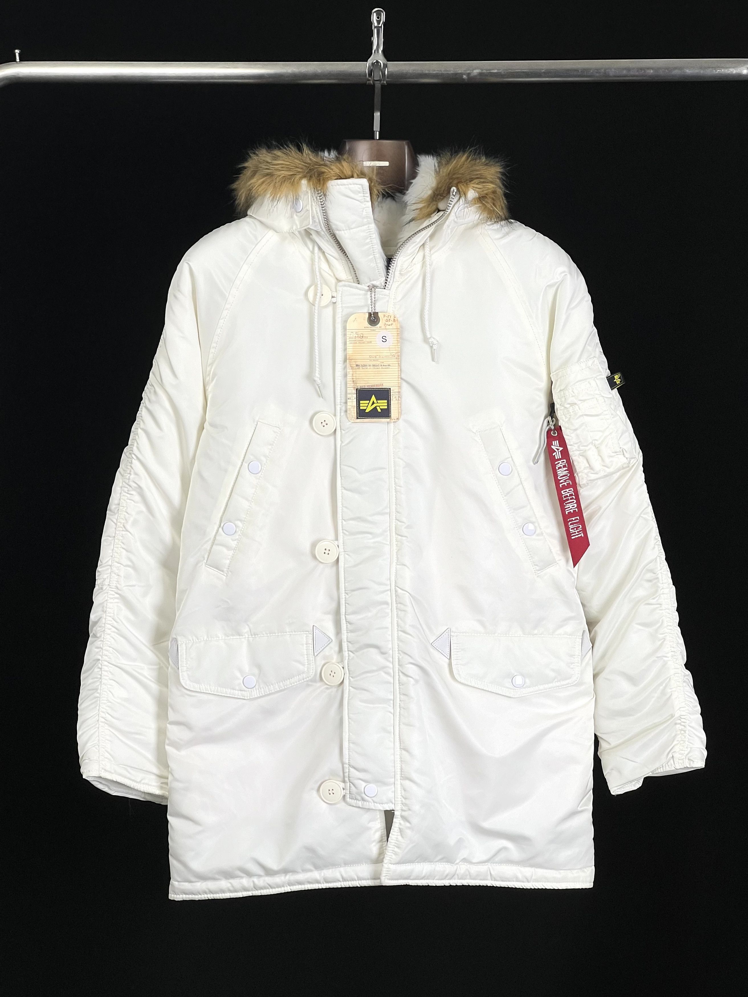 Alpha Industries Brand New Alpha Industries N-3B SLIM FIT PARKA Size S Size US S / EU 44-46 / 1 - 1 Thumbnail