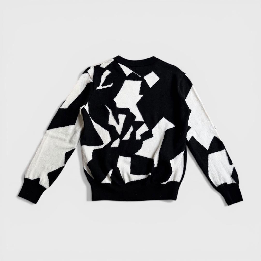 Louis Vuitton Louis Vuitton Abstract Houndstooth Knit Crew Neck Size US M / EU 48-50 / 2 - 7 Thumbnail