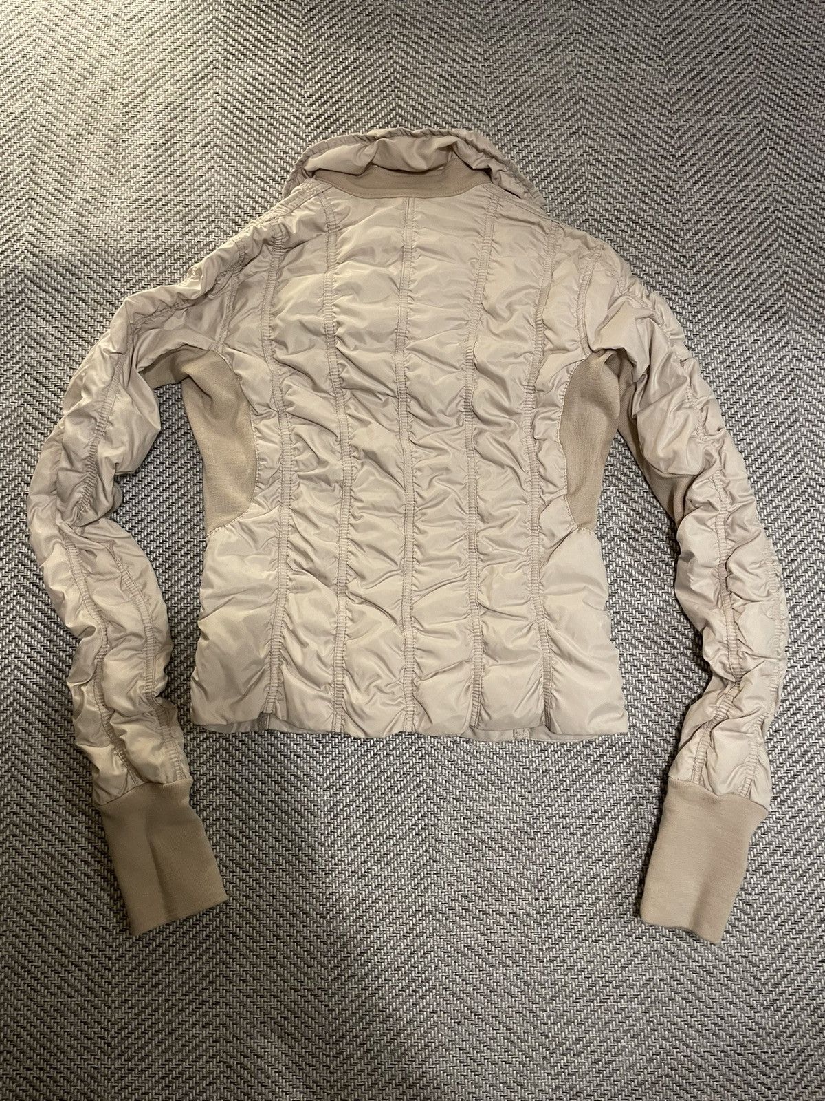 Issey Miyake ISSEY MIYAKE PLEATS JACKET IVORY BEIGE RARE Size L / US 10 / IT 46 - 5 Thumbnail