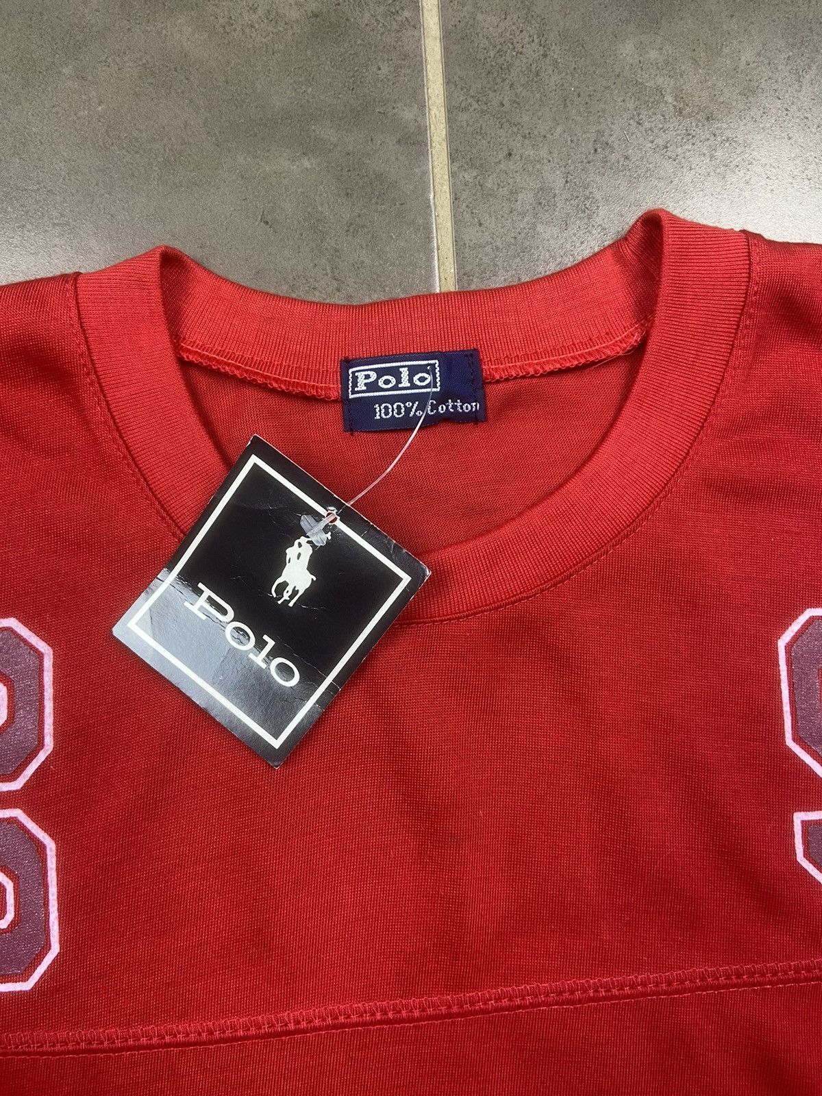 Polo Ralph Lauren Polo 1988 vintage brand new T -shirt Size US L / EU 52-54 / 3 - 7 Thumbnail