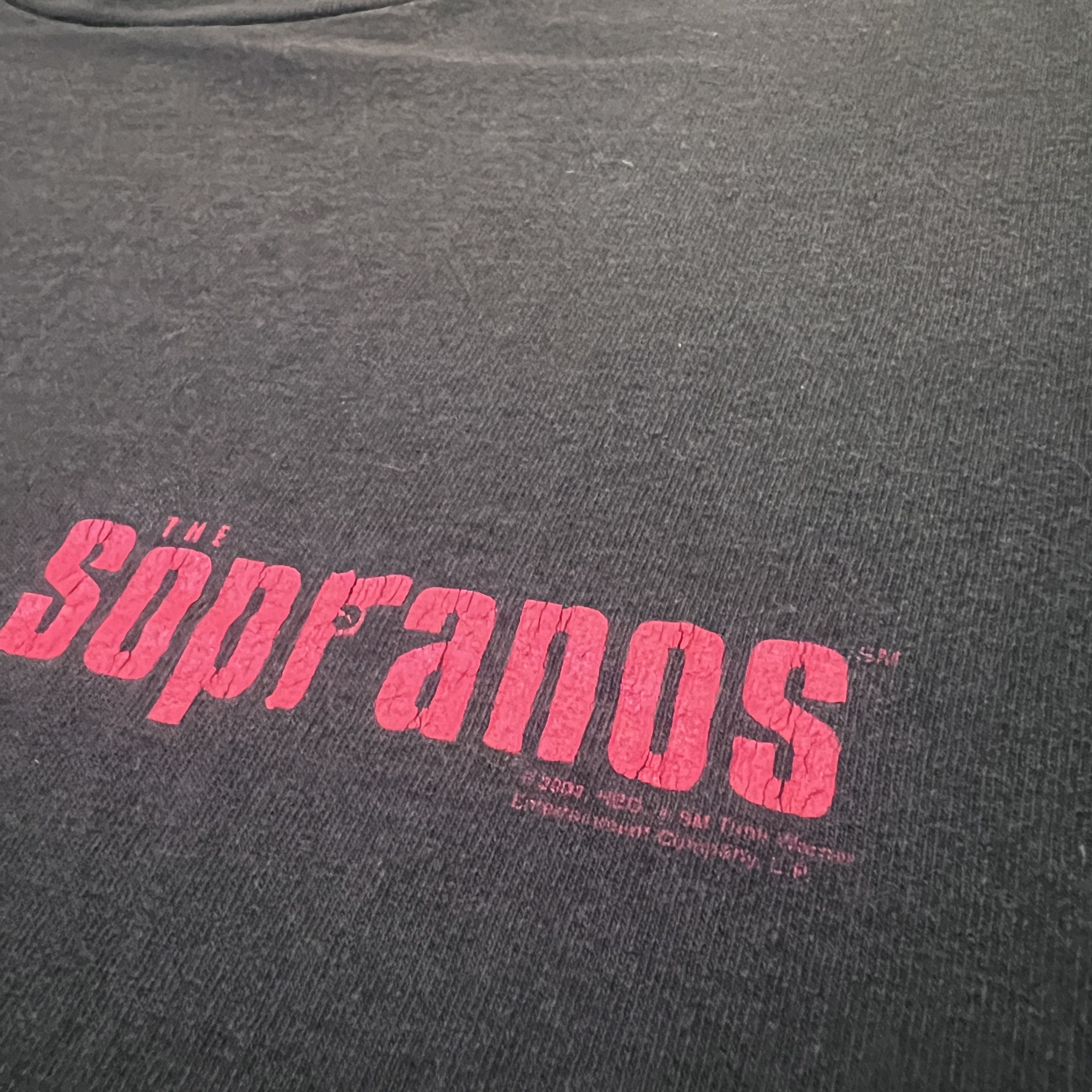 Vintage Vintage 2000s The Sopranos Movie Tee God Father Mob faded Size US XL / EU 56 / 4 - 6 Thumbnail