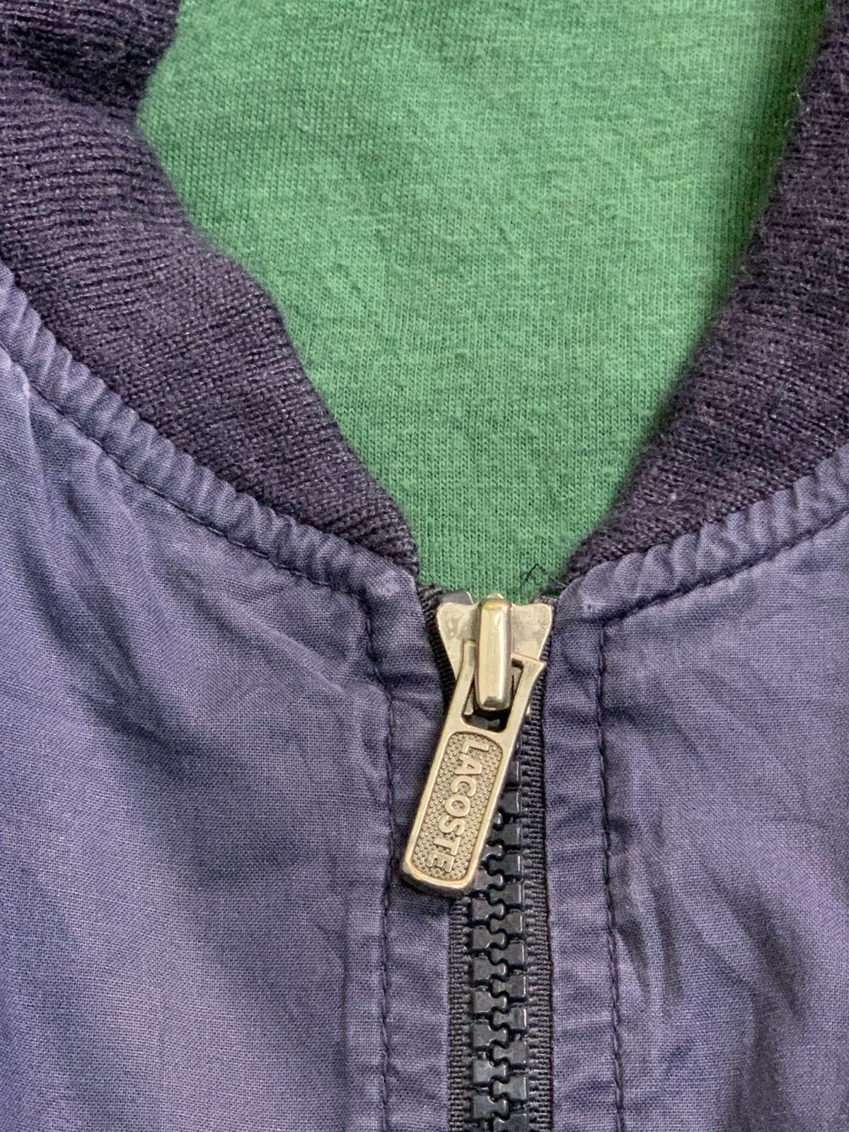Designer × Lacoste × Vintage Rare Design Vintage Chemise Lacoste Zipper Jackets Size US XL / EU 56 / 4 - 9 Thumbnail