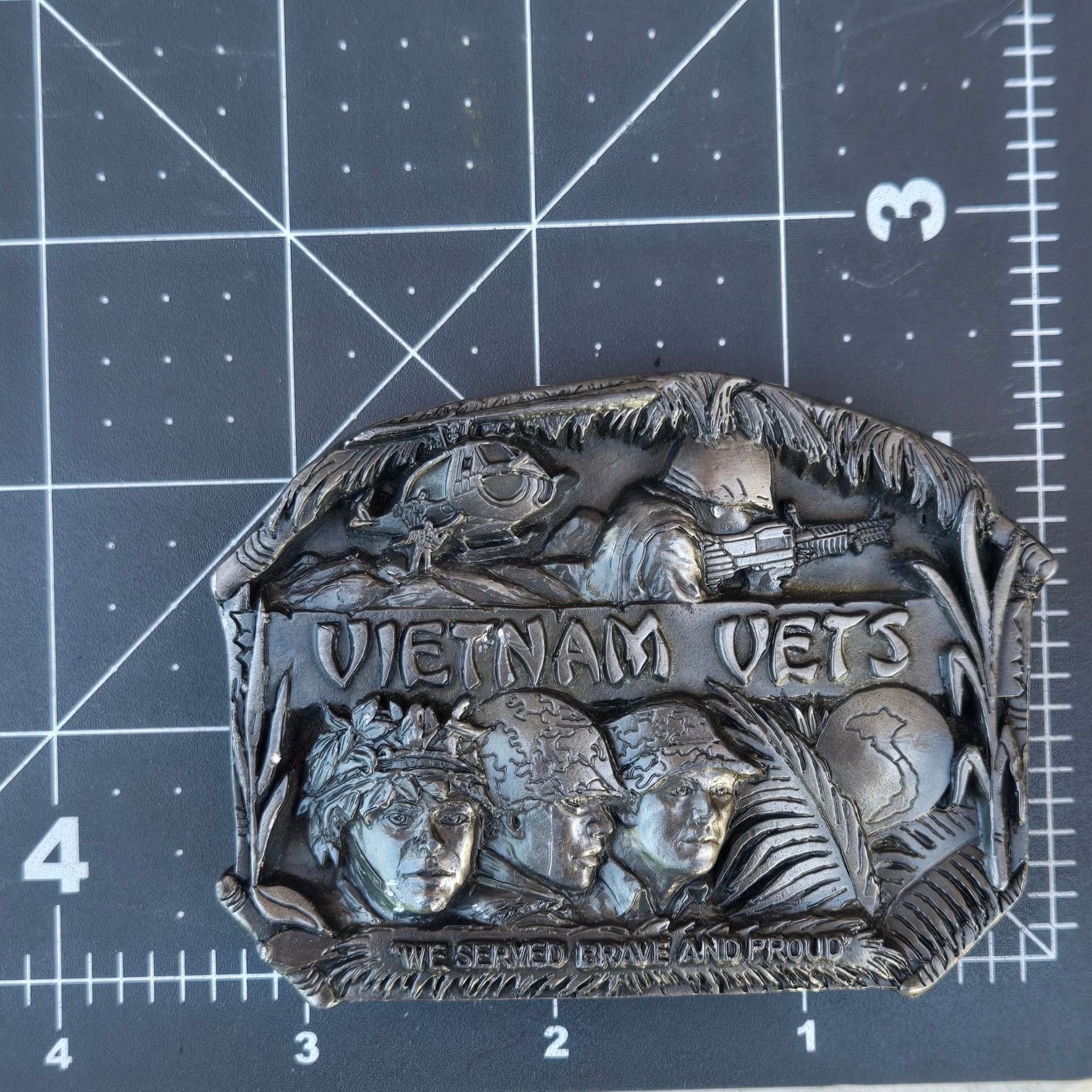 Other Vietnam Vets Belt Buckle War Veterans Soldiers Military Army Size ONE SIZE - 9 Thumbnail