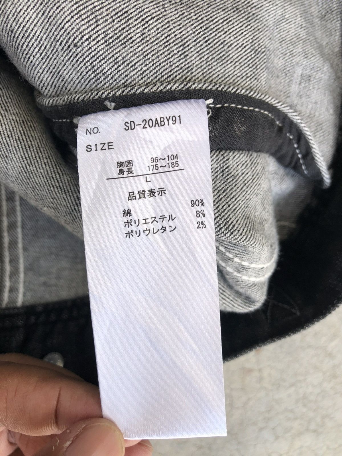 semanticdesign Semantic Design Denim Jacket Distressed Denim Size US M / EU 48-50 / 2 - 21 Thumbnail