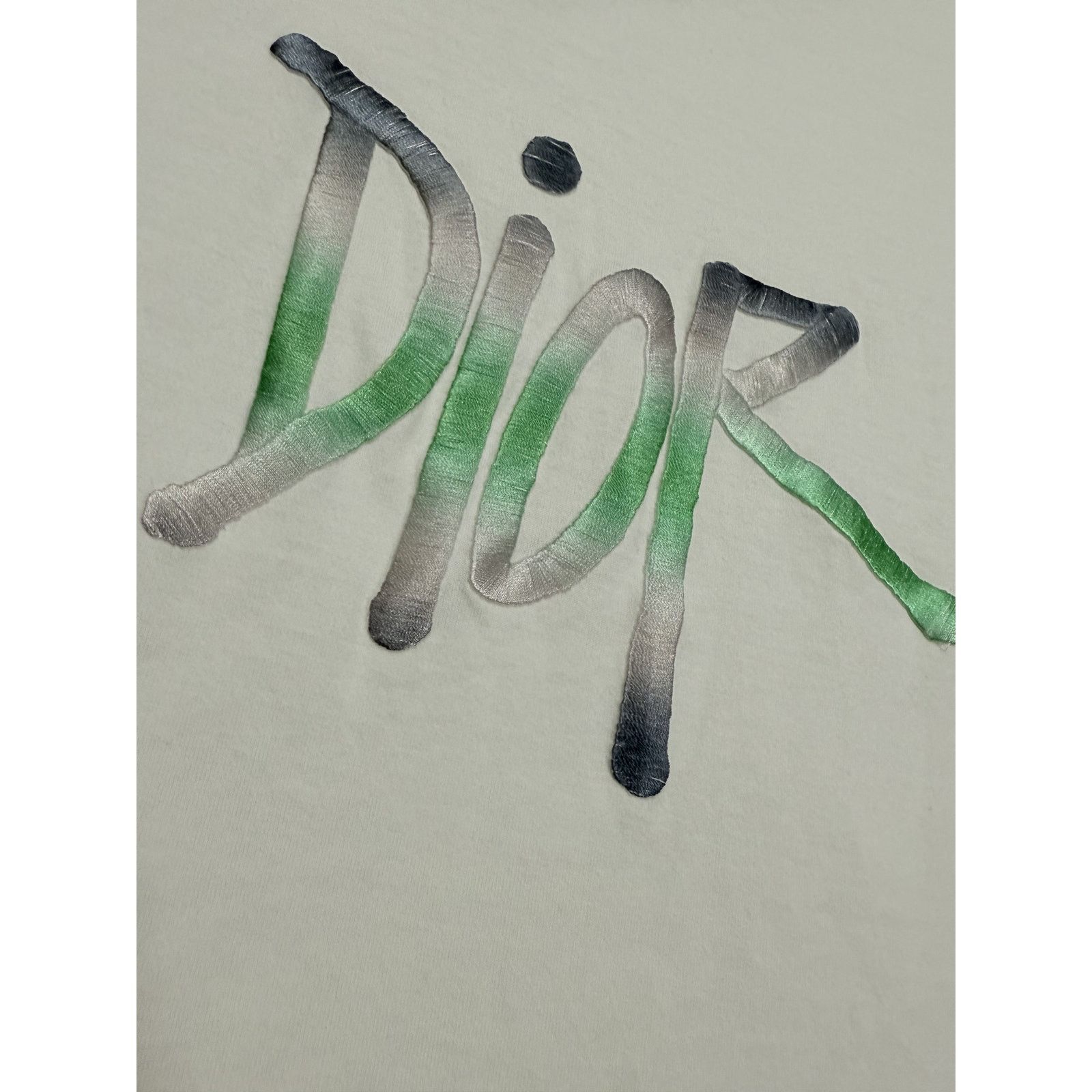 Dior Dior Stitch Logo Tee Used Large Size US L / EU 52-54 / 3 - 2 Thumbnail