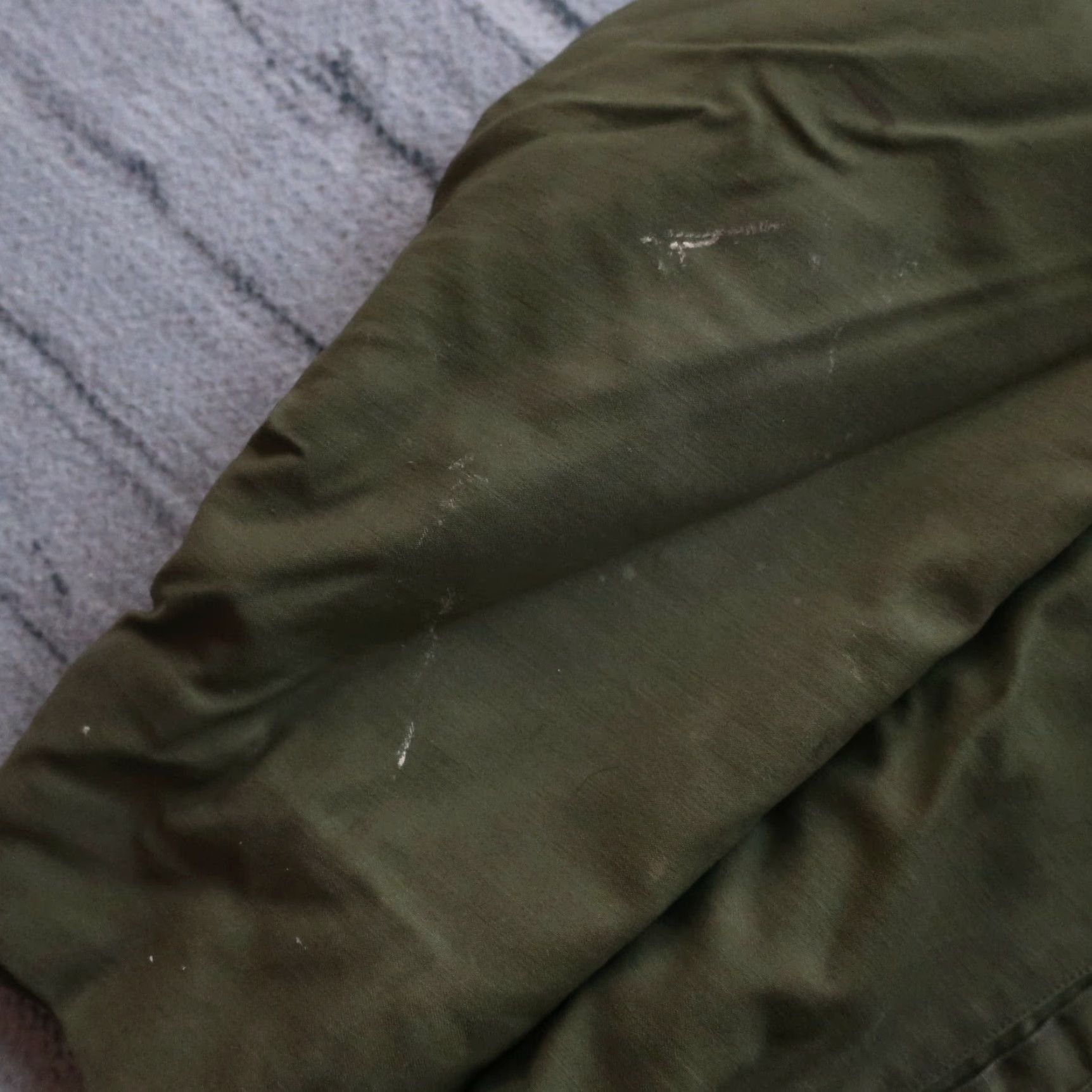 Vintage VINTAGE US Navy USN A-2 Deck Jacket Men Large Green Navy Jacket Deck A-2 Size US L / EU 52-54 / 3 - 5 Thumbnail