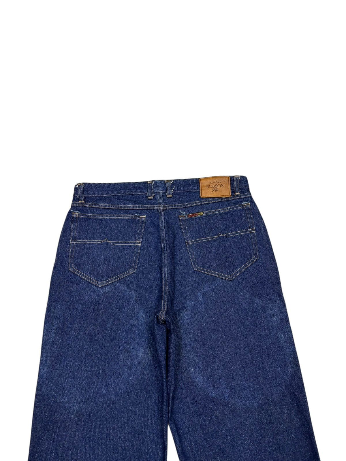 Kapital Bobson Regular Straight Leg Fit Blue Denim Jeans Size US 36 / EU 52 - 6 Thumbnail