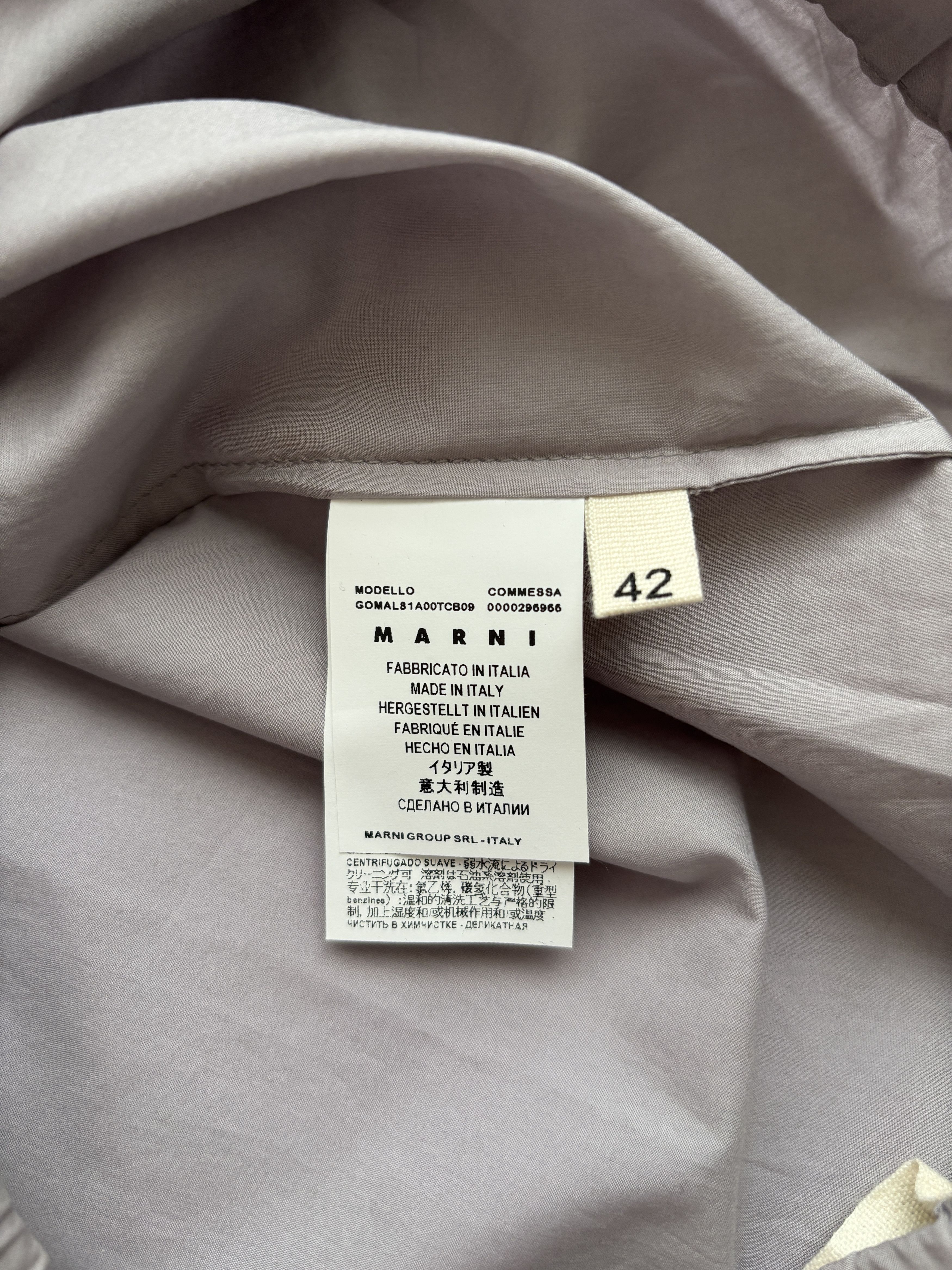 Marni ⚡️QUICK SALE⚡️Marni Pale Lilac Cotton Midi Skirt Size 28" / US 6 / IT 42 - 4 Thumbnail
