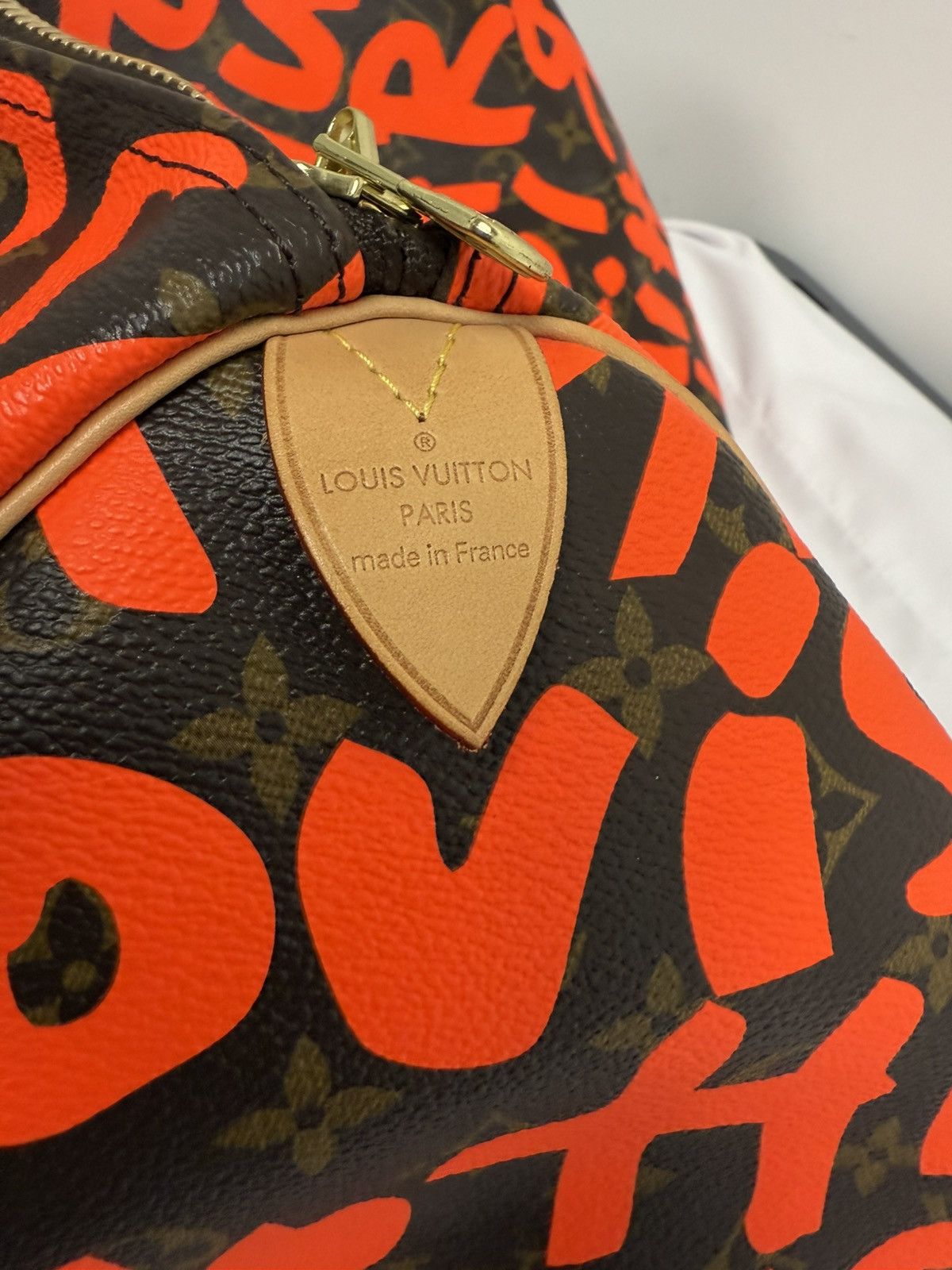 Louis Vuitton × Stephen Sprouse Louis Vuitton Stephen Sprouse Orange Graffiti Keepall 50 Size ONE SIZE - 14 Thumbnail