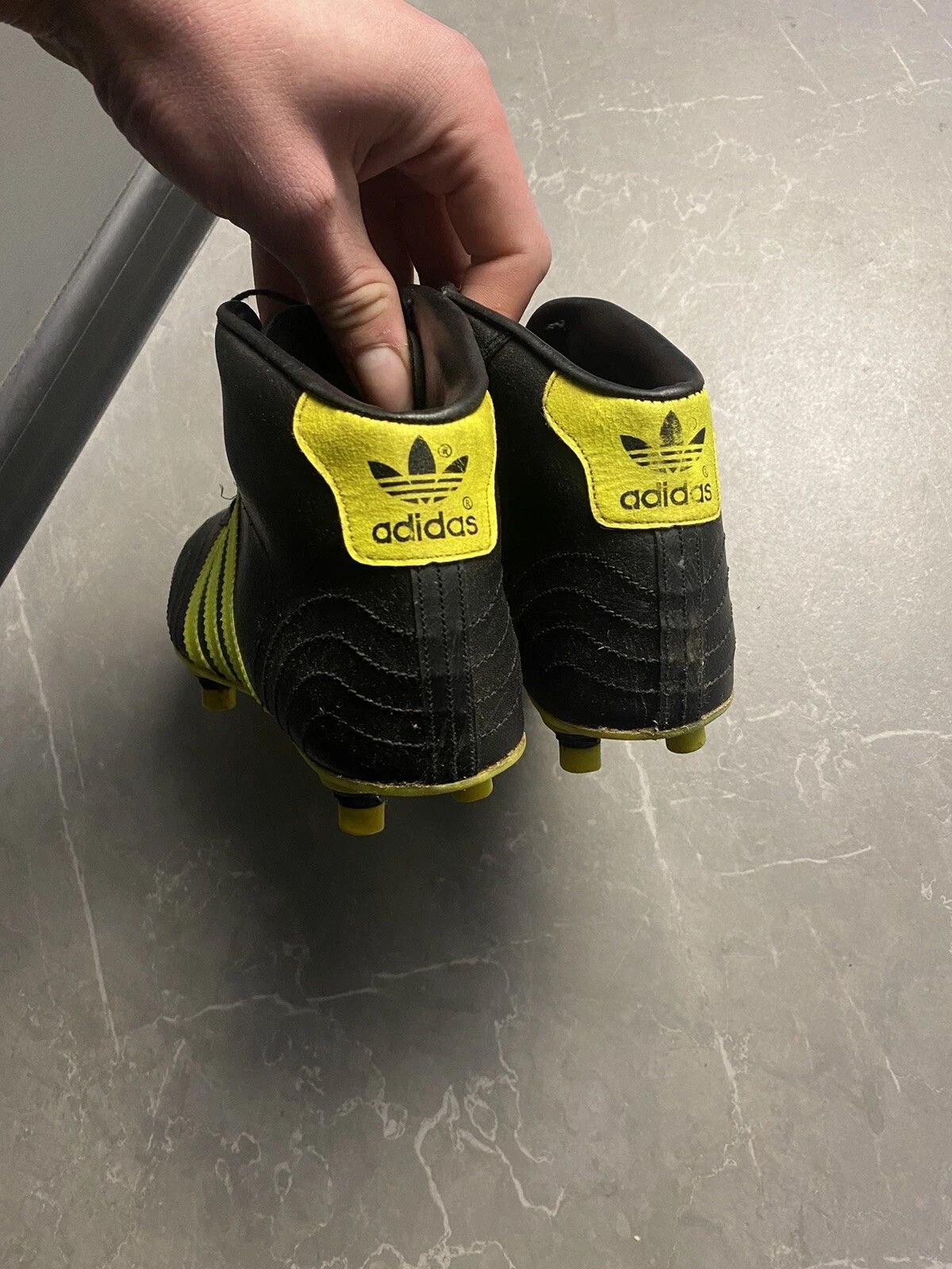 Adidas Vtg 70s Adidas Dragon Rugby Boots - Sz. 40- Made in France Size US 7 / EU 40 - 3 Thumbnail