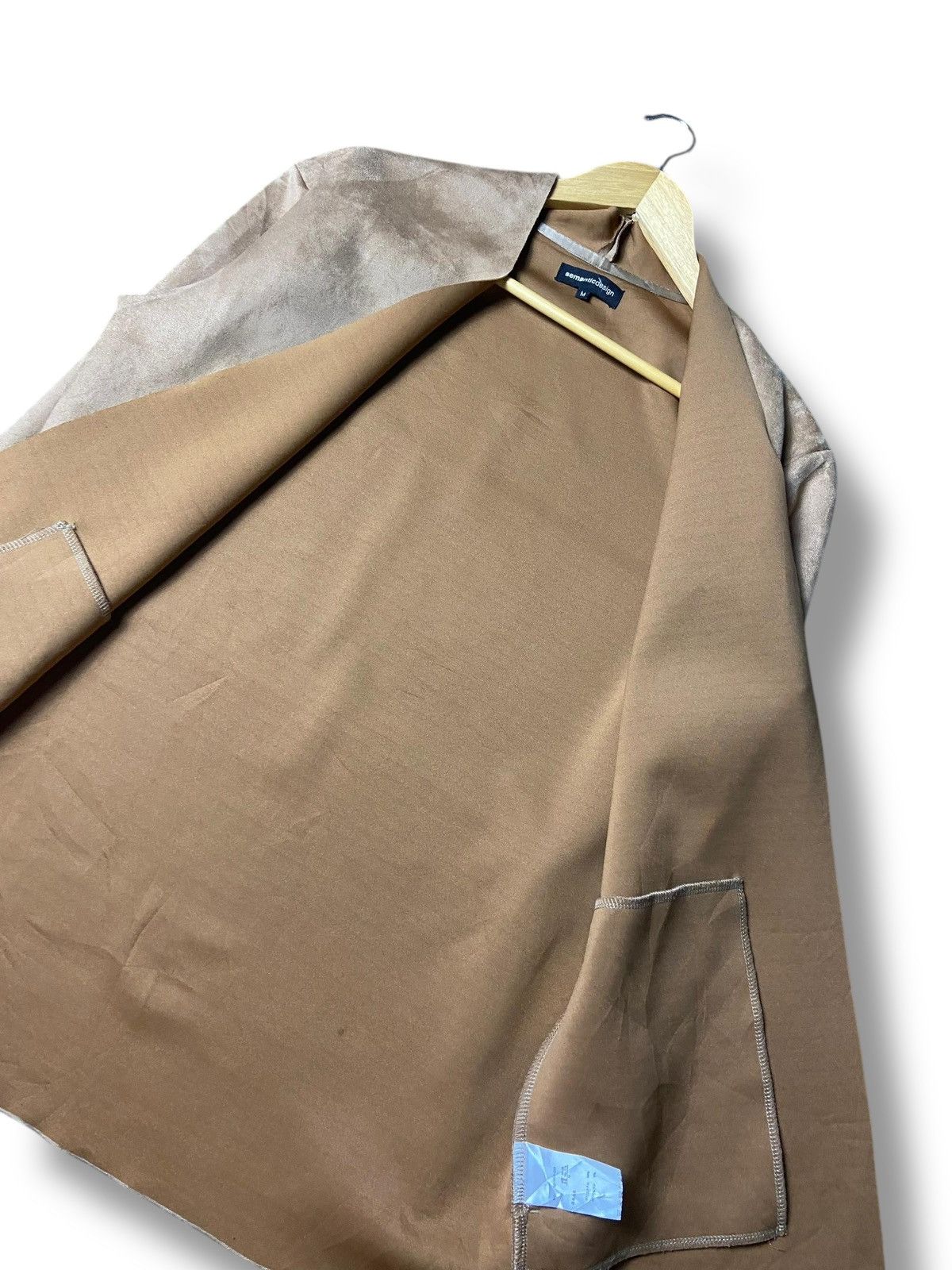 semanticdesign Semantic Design Suede Outerwear Cardigan (155) Size US M / EU 48-50 / 2 - 3 Thumbnail