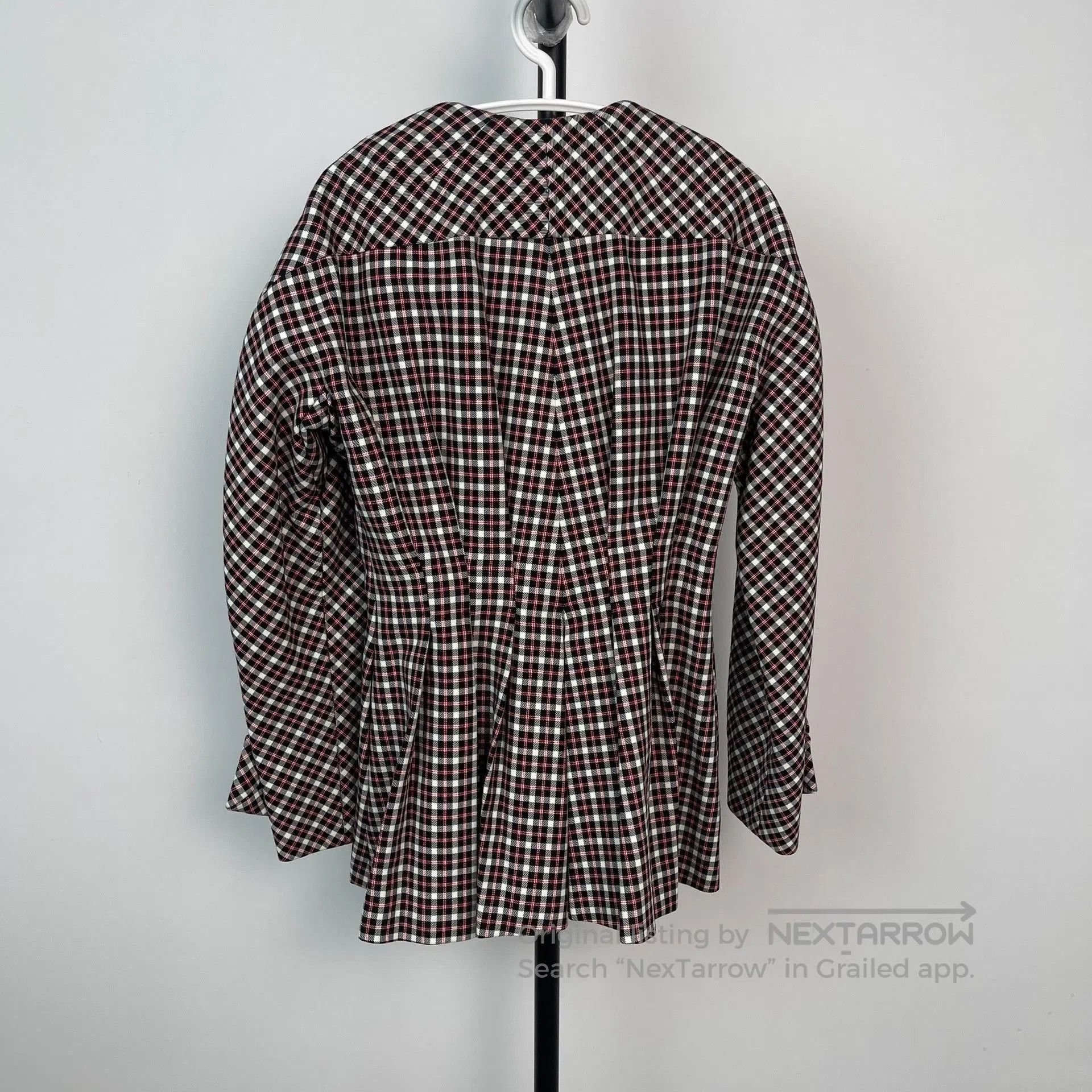 Dior Dior Women's Checkered Coat Size 36. Size XS / US 0-2 / IT 36-38 - 2 Thumbnail