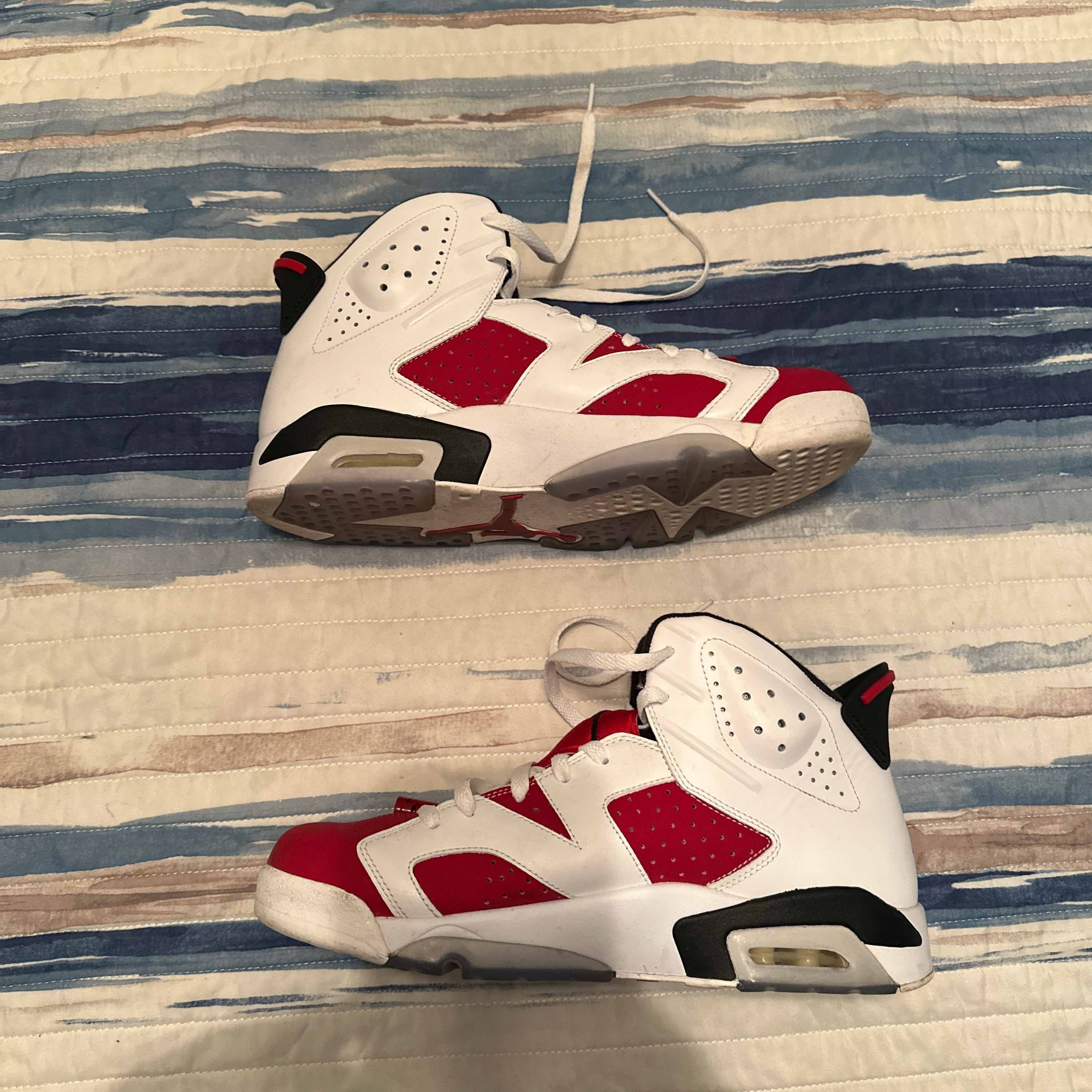 Air Jordan 6 Retro Carmine 2014 Air Jordan 6 Carmine 2014 ????????: White / Carmine  main image 3