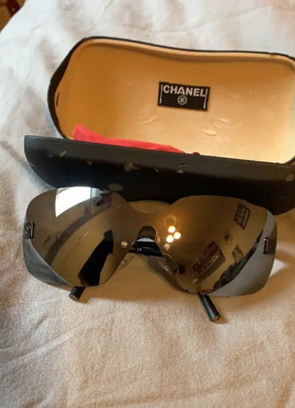 Chanel CHANEL Sunglasses 4029 Rimless Rhinestone 4017 Vintage Size ONE SIZE - 1 Thumbnail